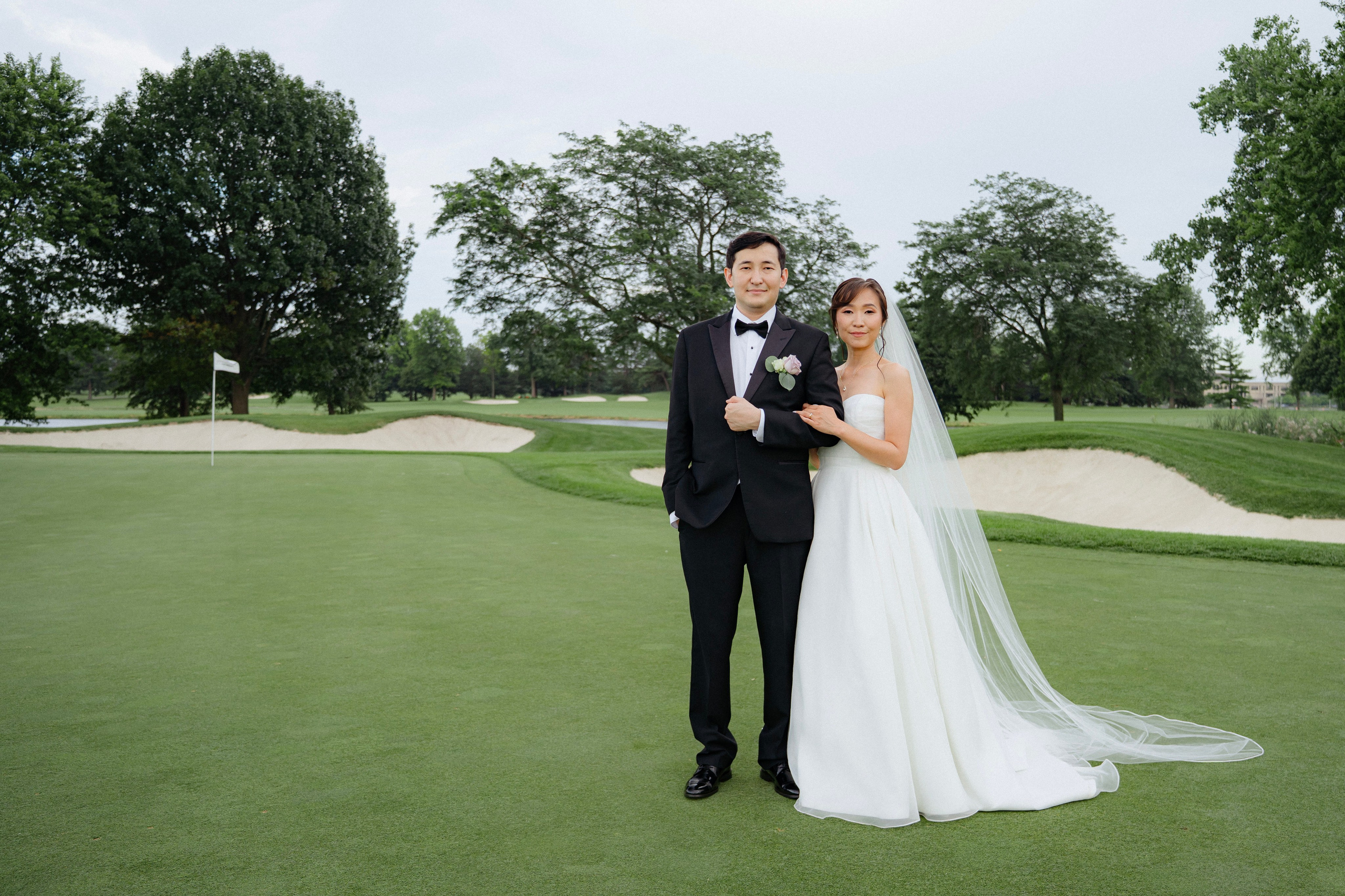 Spring Wedding at a Golf Club | Chicago Wedding Photography. Main