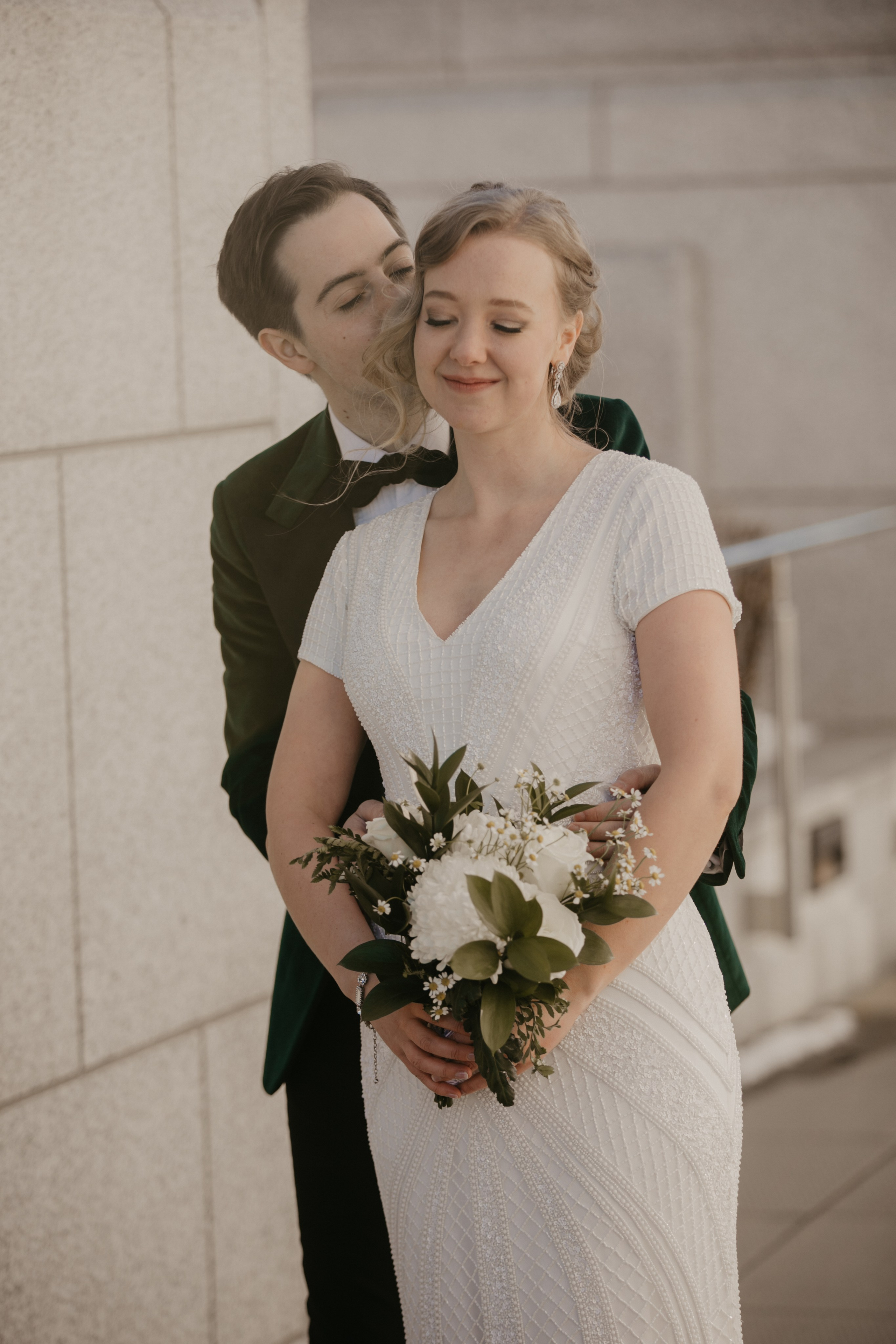 Zina & Elliott Wedding. Fotografía accesible en Calgary