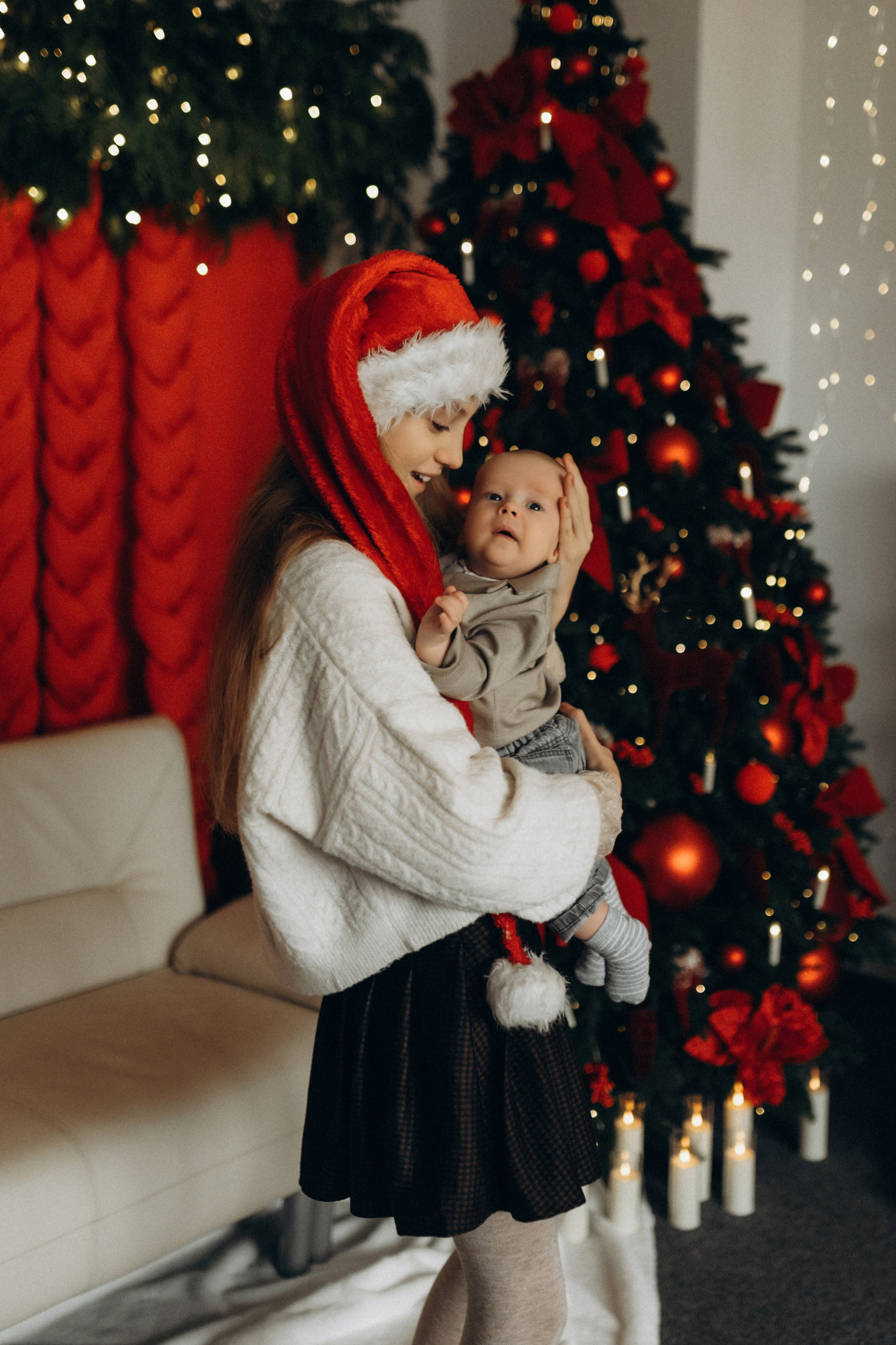 Together at Christmas. Семейный фотограф Лейпциг, Германия