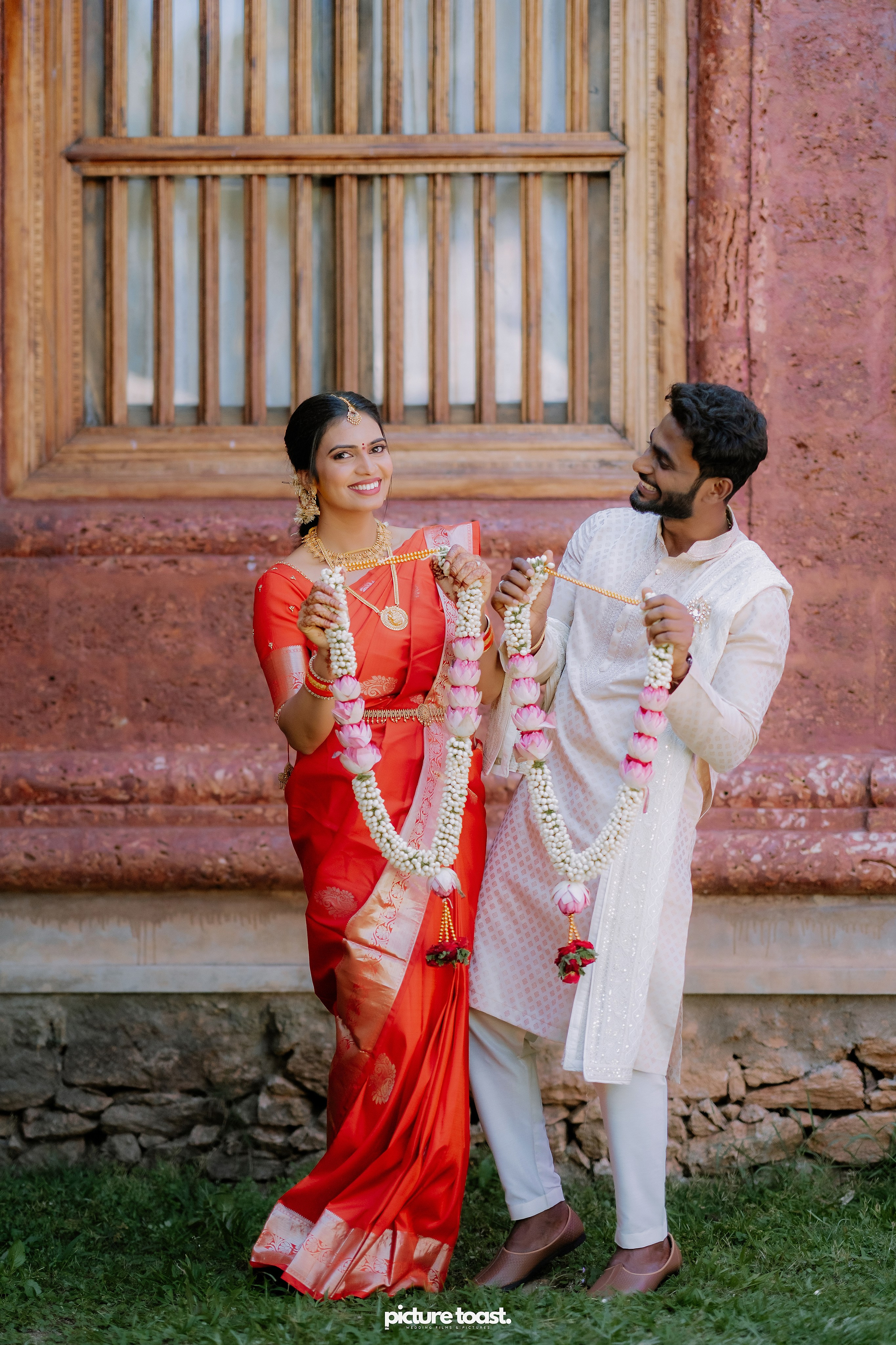Wrapped in love and tradition. Fine art Wedding Photographers in India & Canada