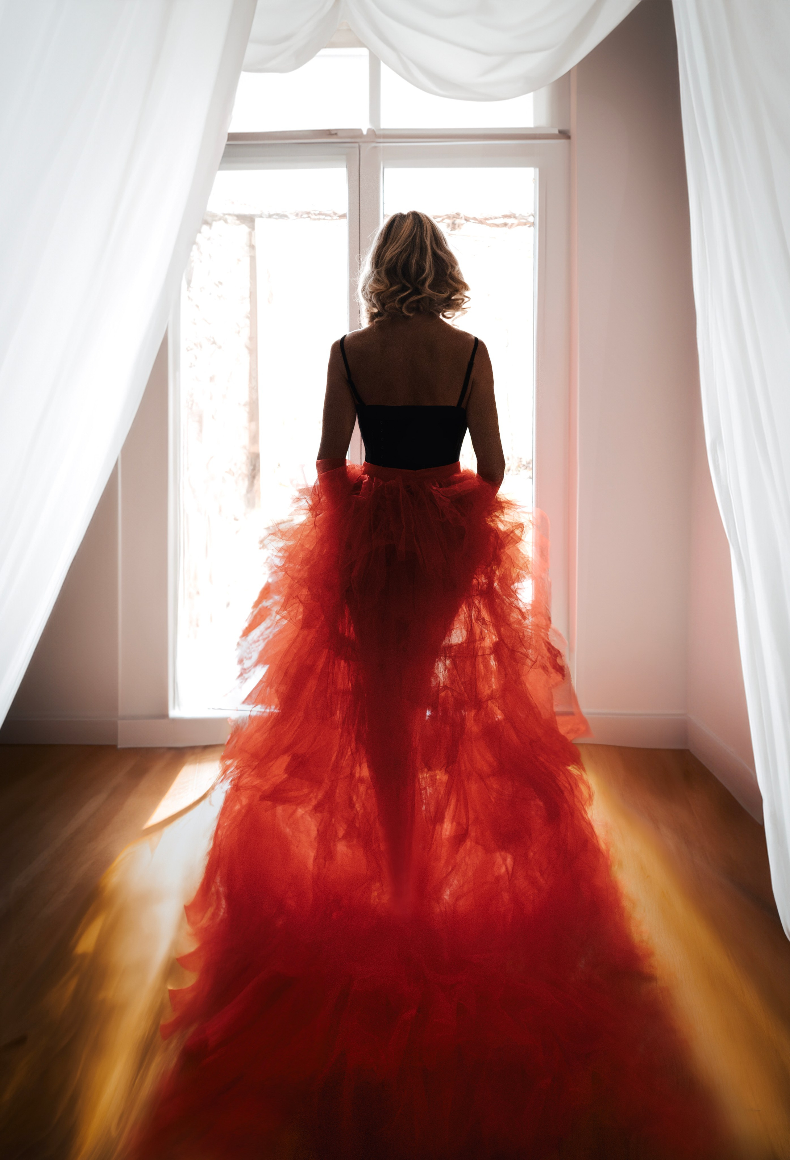 Long dresses shooting. Photographer in Munich