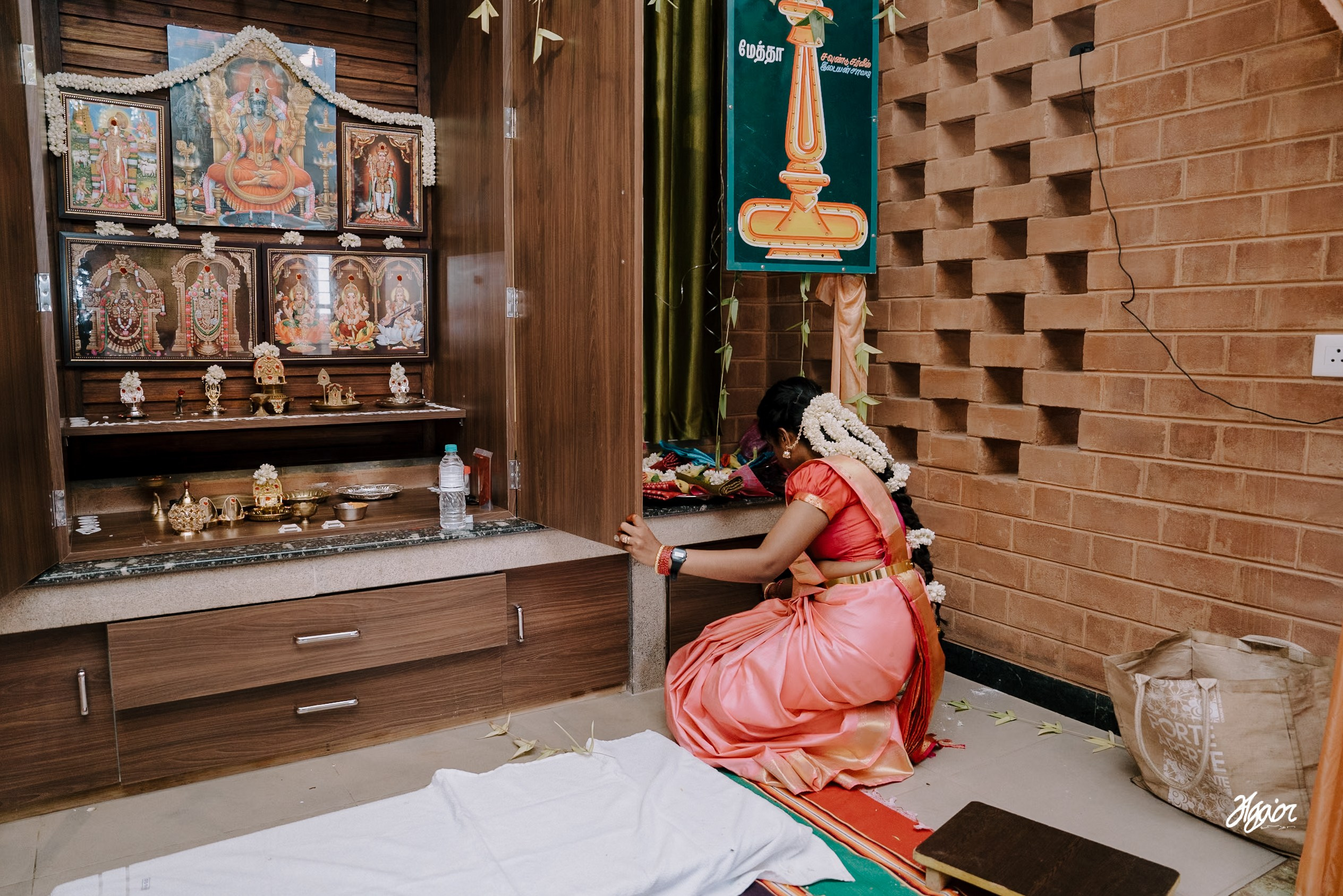 Wedding documentary photography in Pondicherry. Agam Vizha