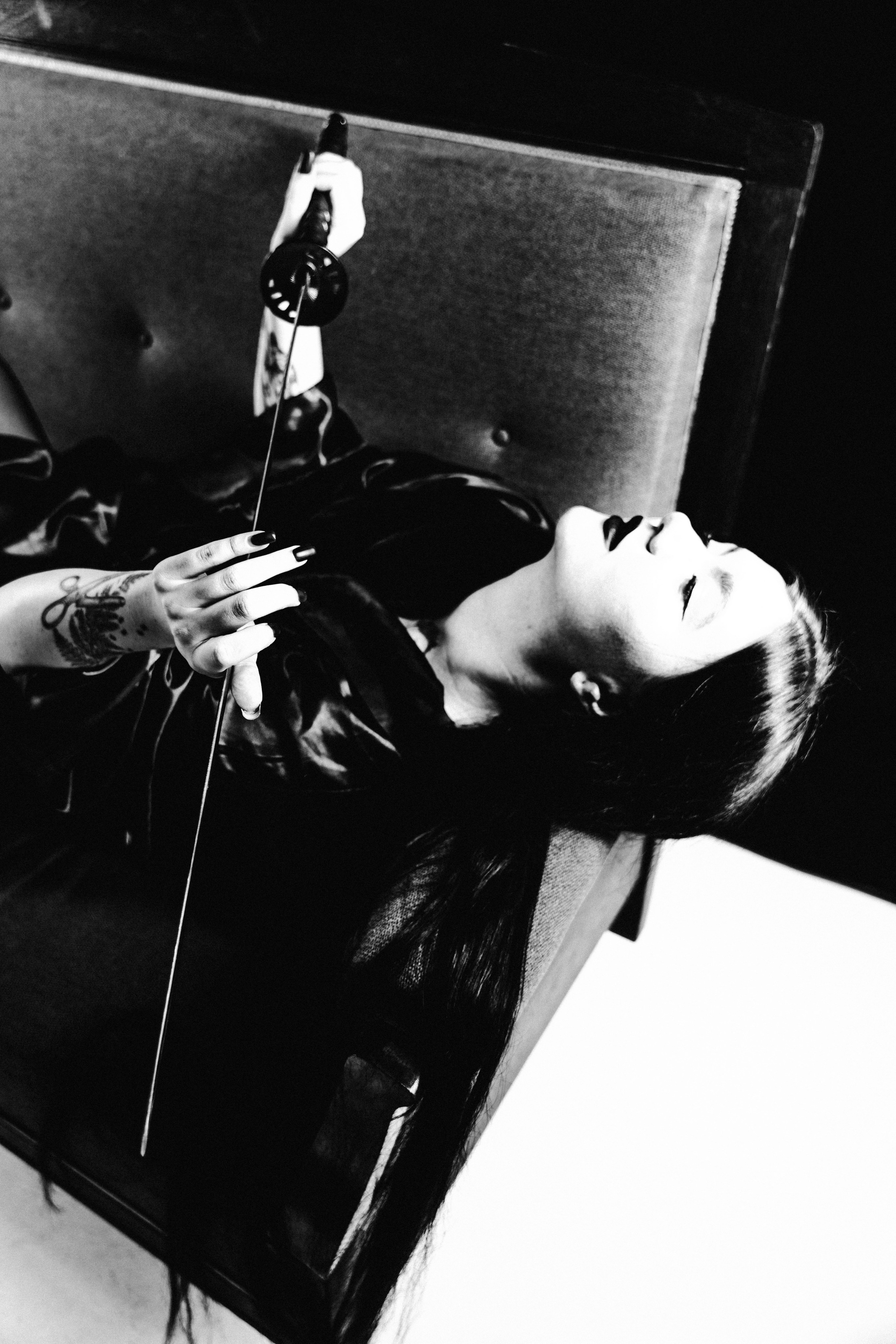 SAMURAI.EXE. Anna Omni — concept photographer and digital artist in Riga, Latvia