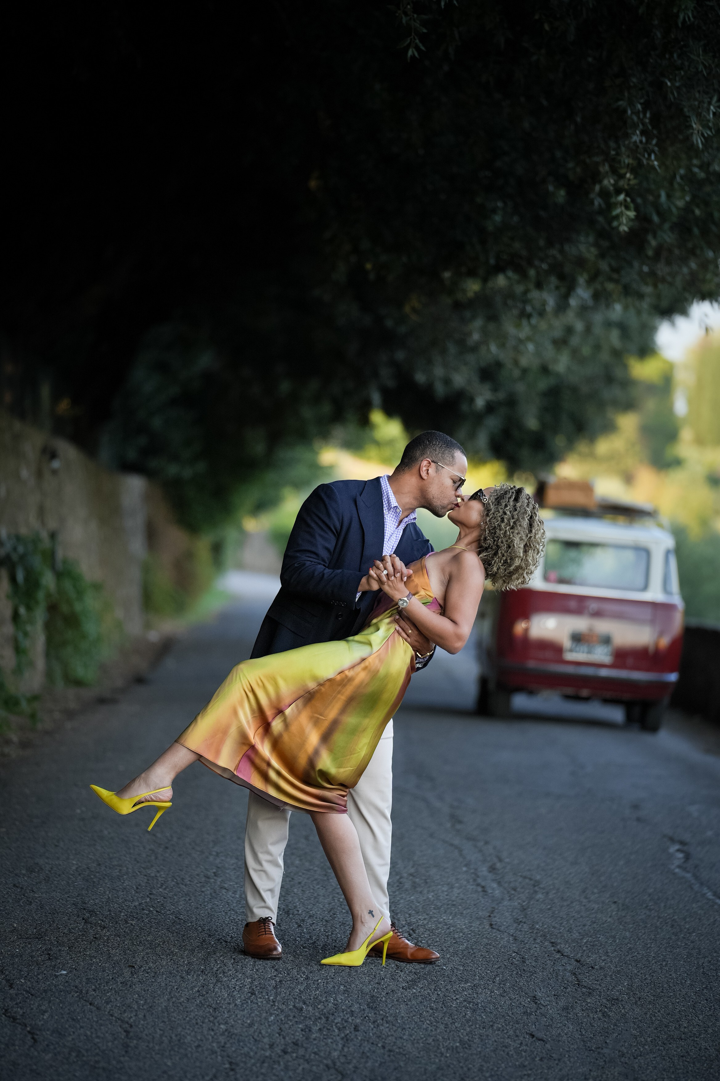 FIAT 500. Wedding Photographer in Italy