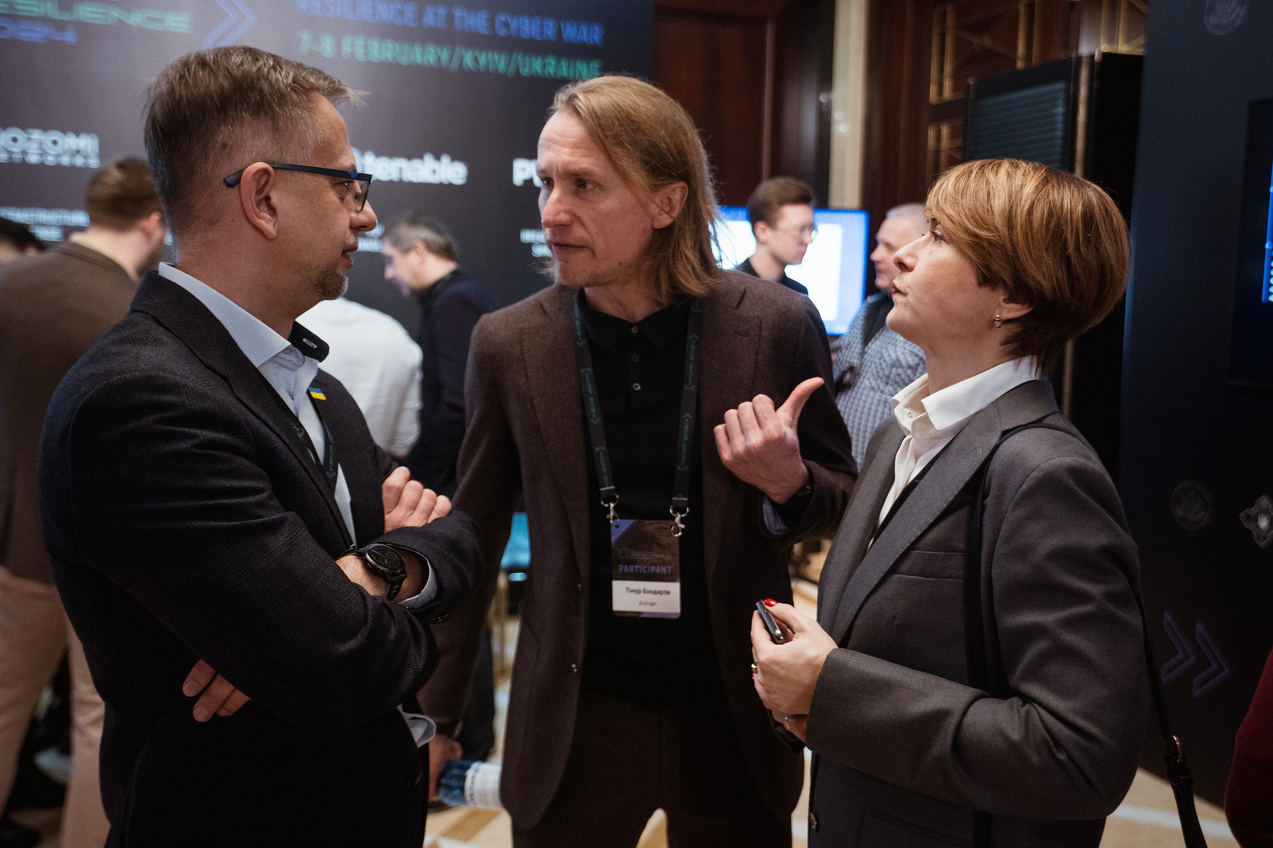 Cyber Resilience Forum. Kostiantyn Holinchenko. Reportage and portrait photographer