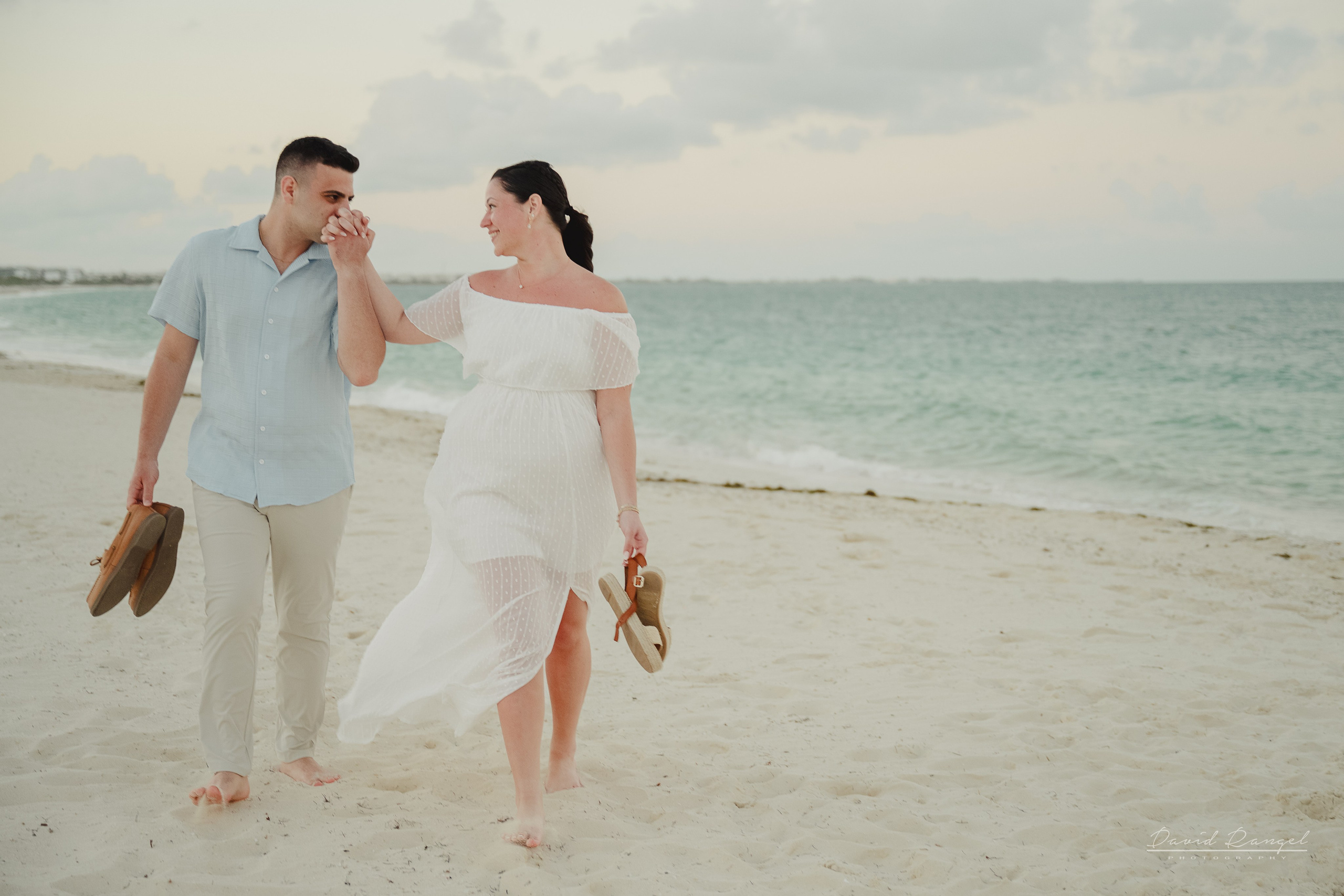 Lindsey & Luke — Save the Date — Dreams Costa Mujeres. Destination wedding photographer based in Cancun and Riviera Maya with service worldwide