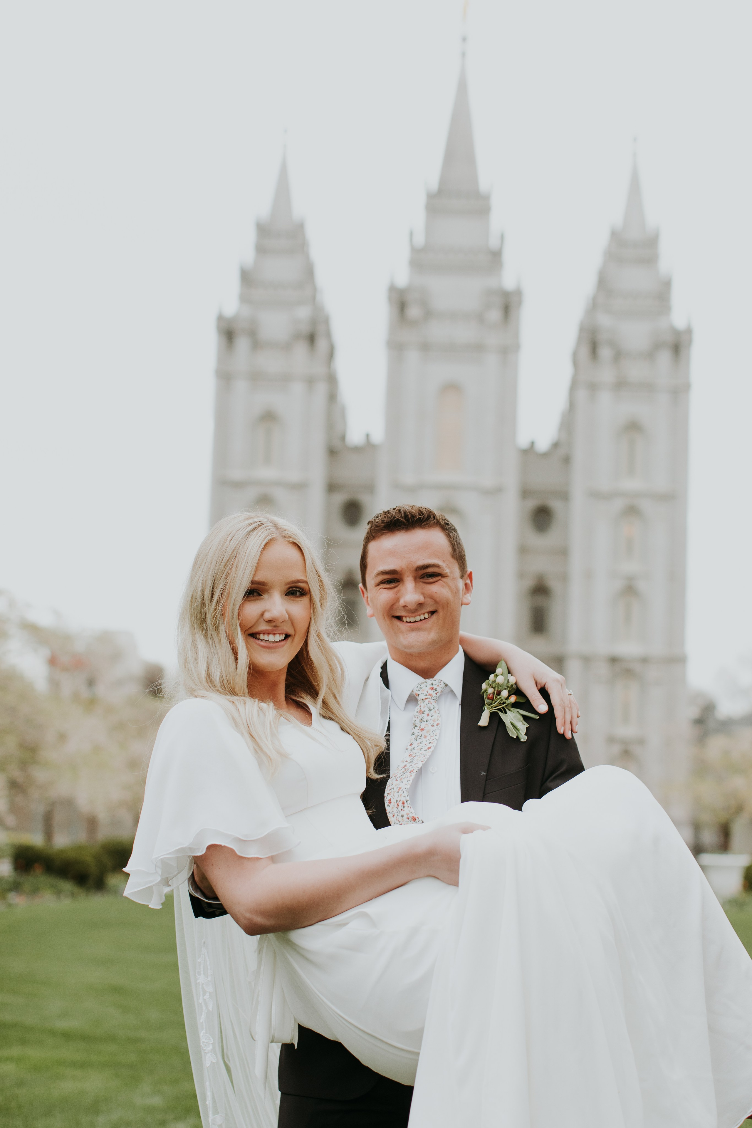 Christian + Emily | Utah Spring. Utah Family Photographer