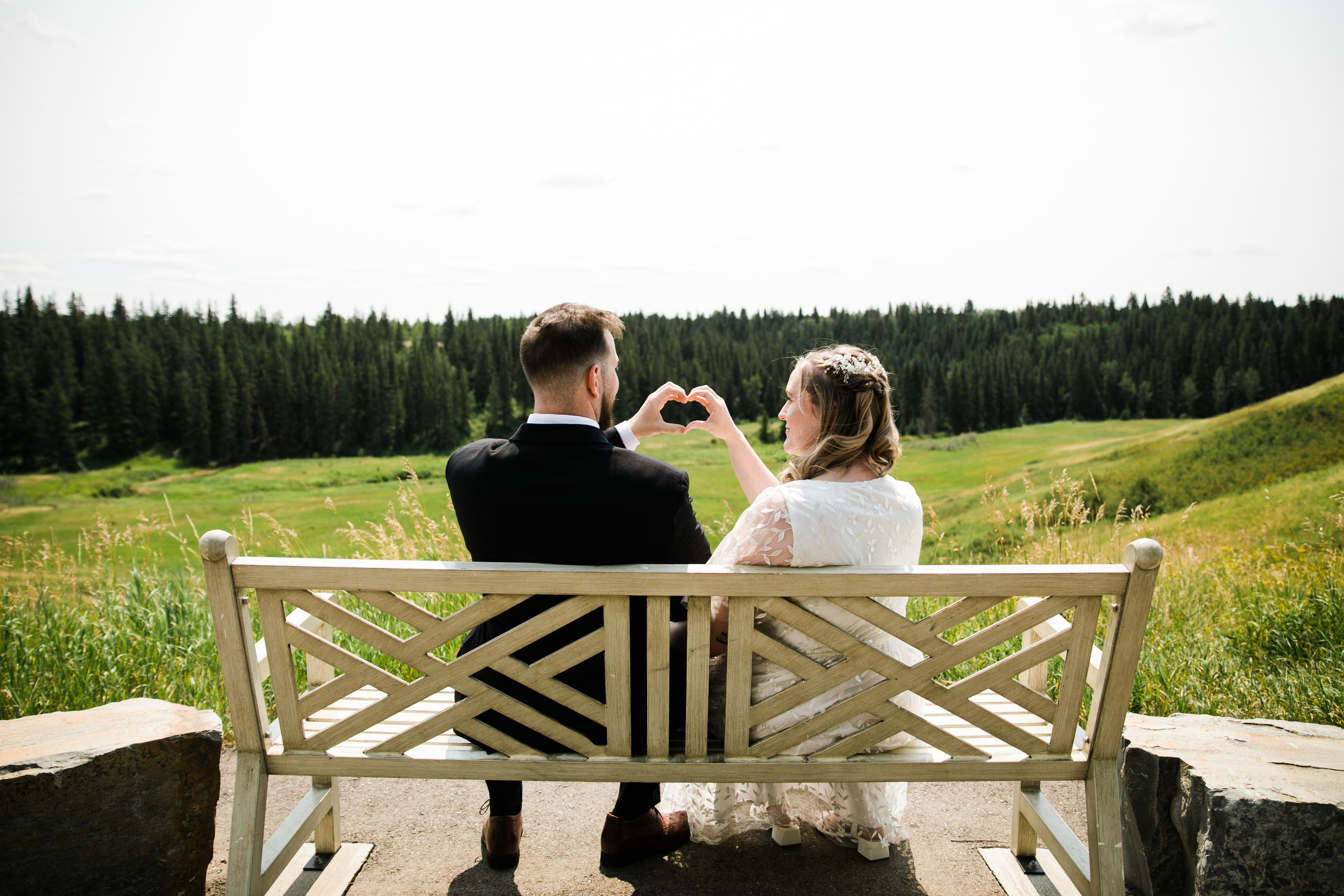 Matthew & Meagan Wedding. Fotografía accesible en Calgary