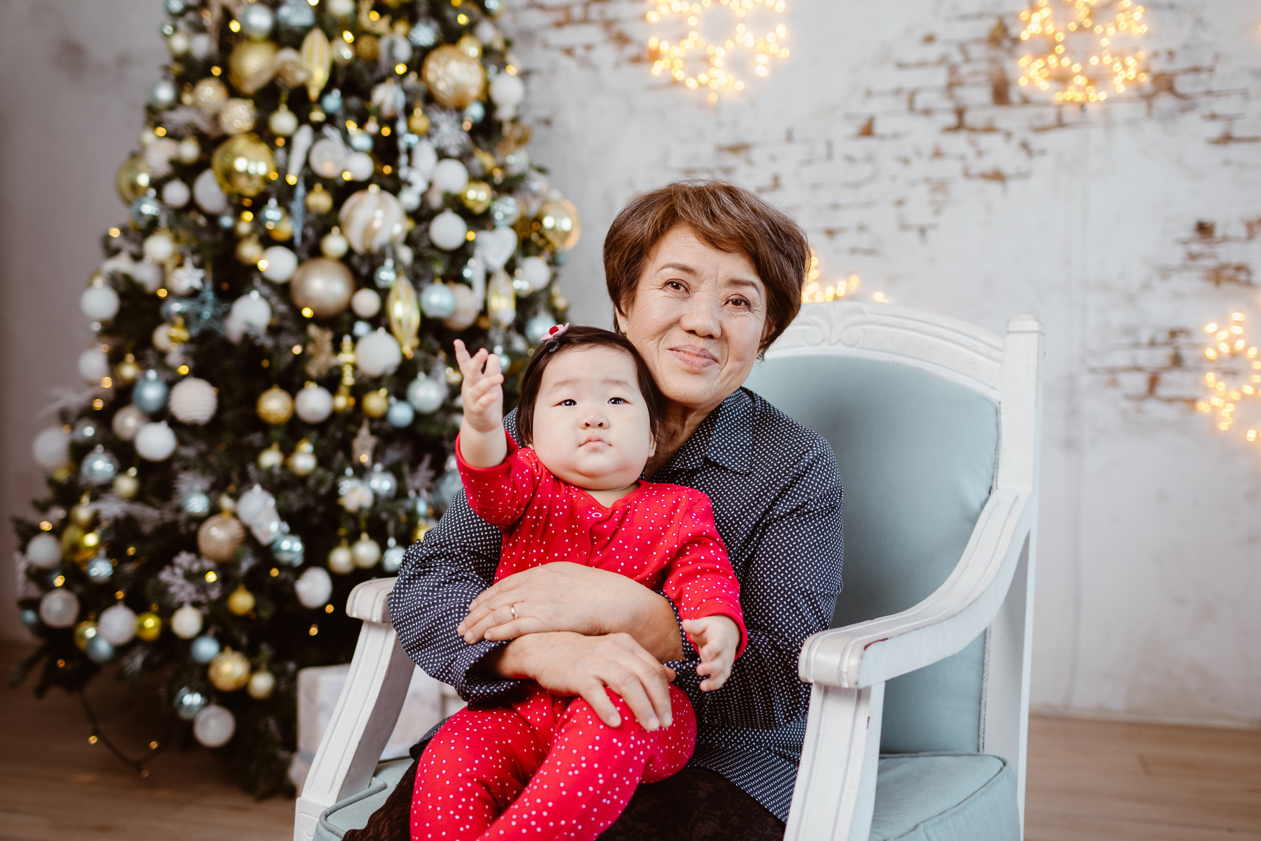 Семейная фотосессия в студии. Фотограф в Бишкеке Оксана Шувалова