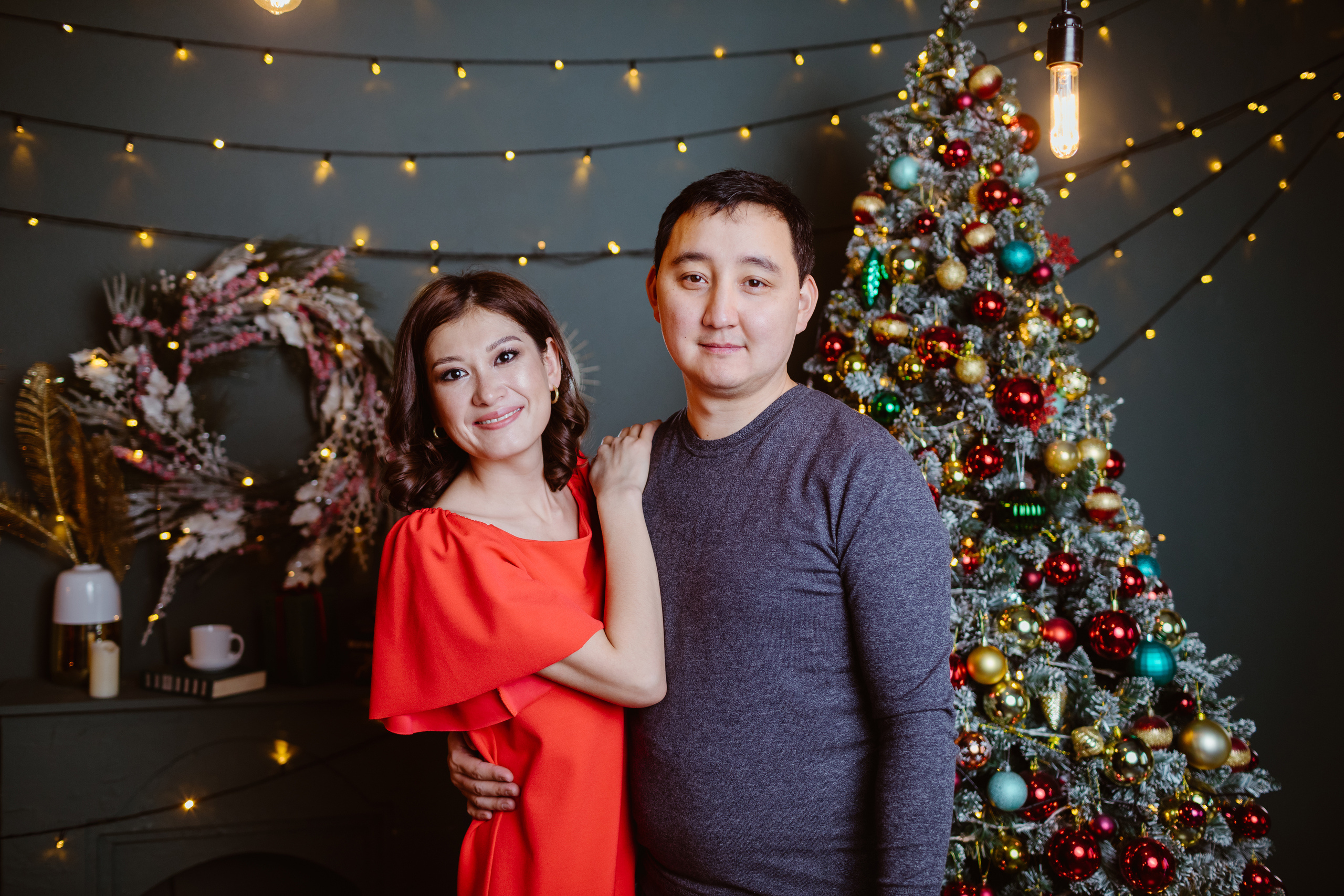 Семейная фотосессия в студии. Фотограф в Бишкеке Оксана Шувалова