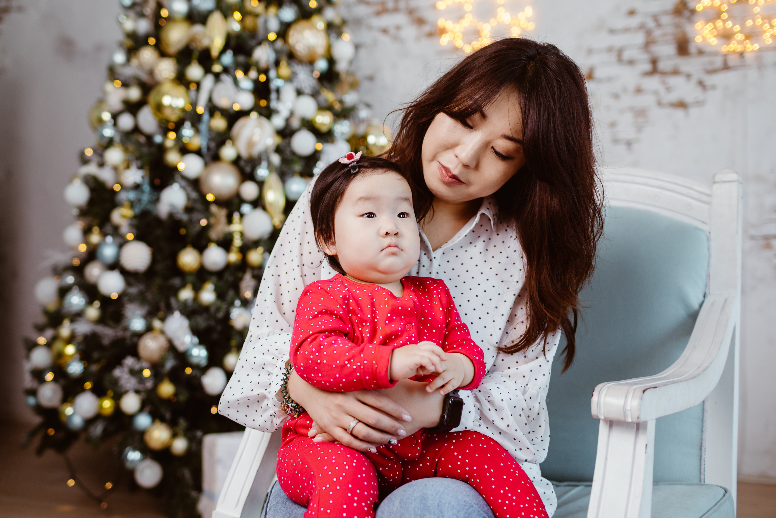 Семейная фотосессия в студии. Фотограф в Бишкеке Оксана Шувалова