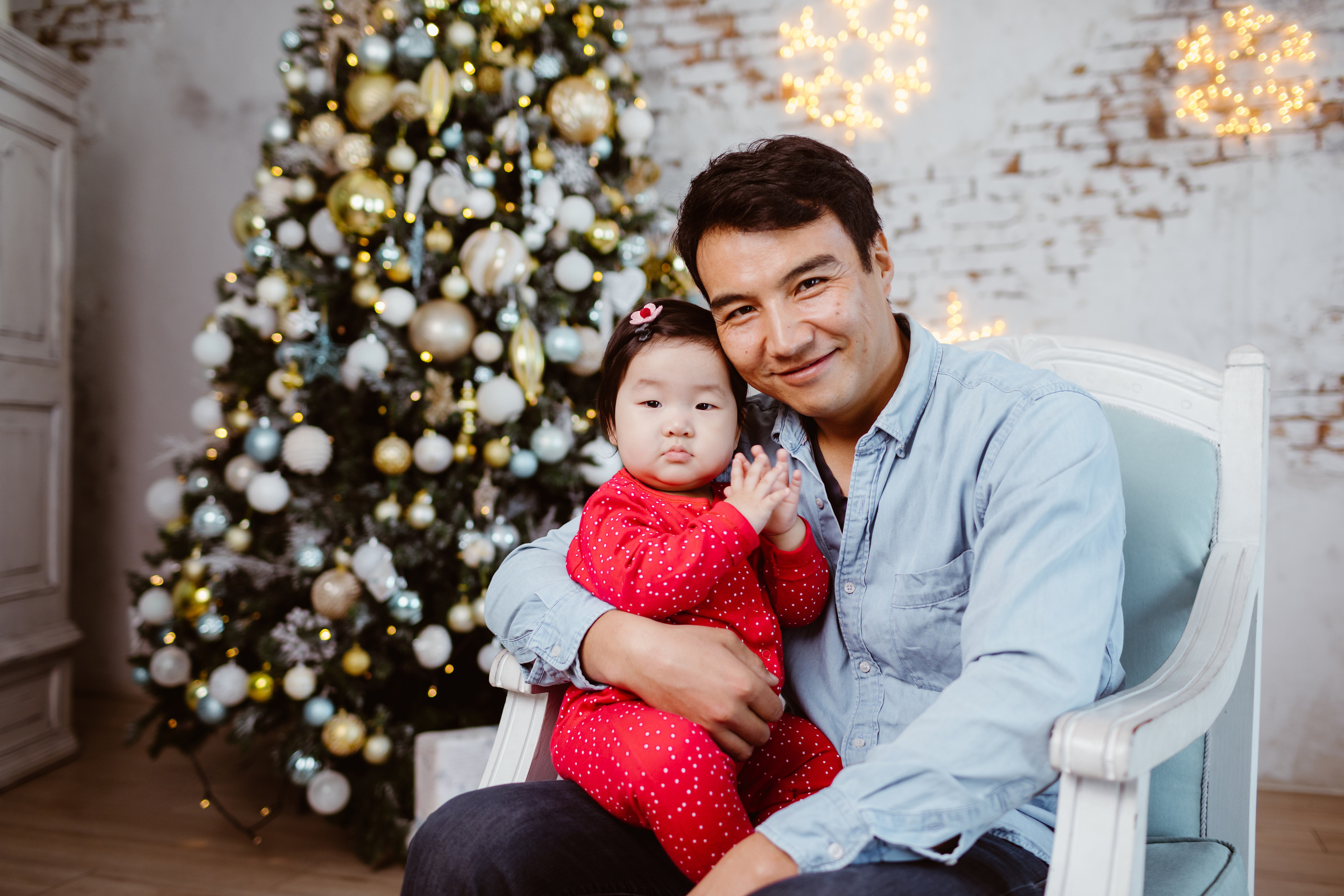 Семейная фотосессия в студии. Фотограф в Бишкеке Оксана Шувалова