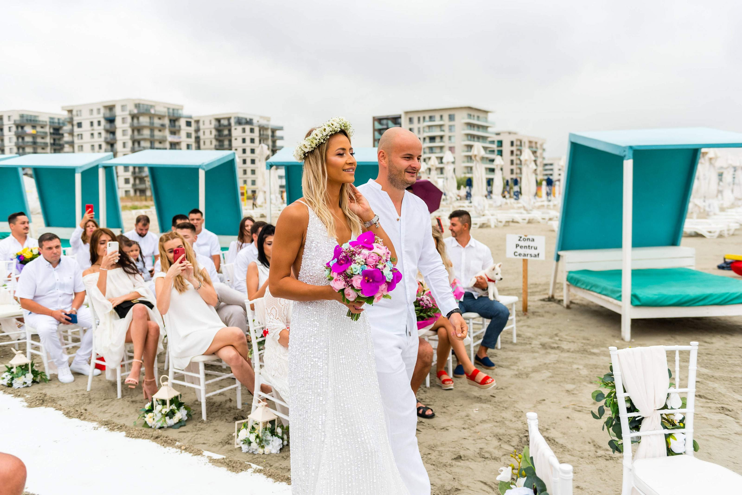 Cununie civila pe plaja Oneiro