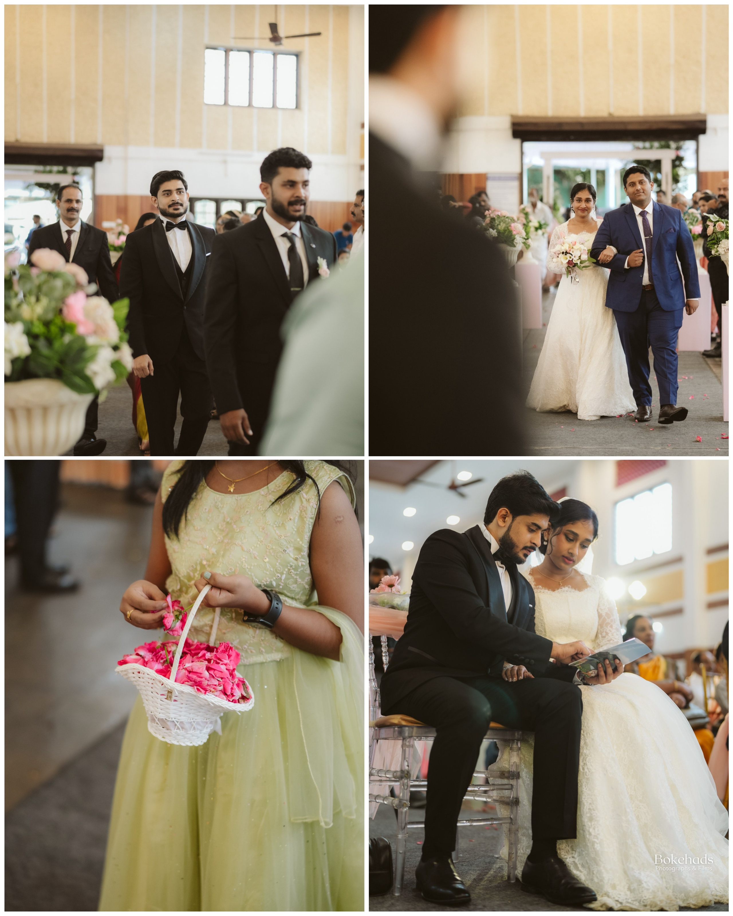 A Love Story Rooted in Faith: Tabitha & Harry’s Christian Wedding in Idukki. BokehAds | Wedding Photography & Films