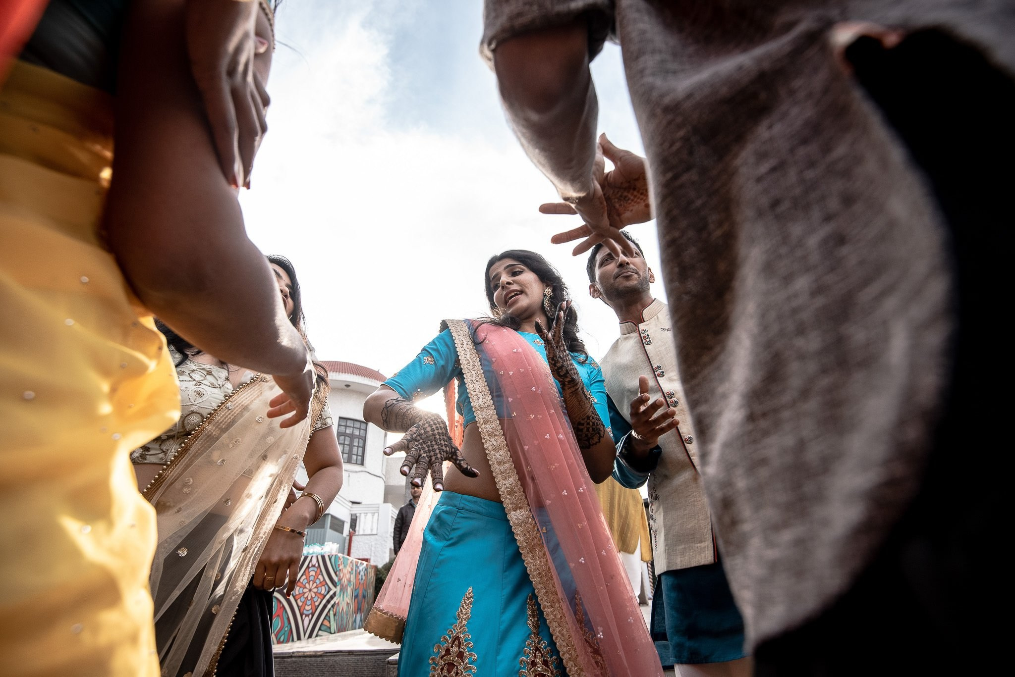 Punjabi + Marathi fusion wedding at New Delhi, India