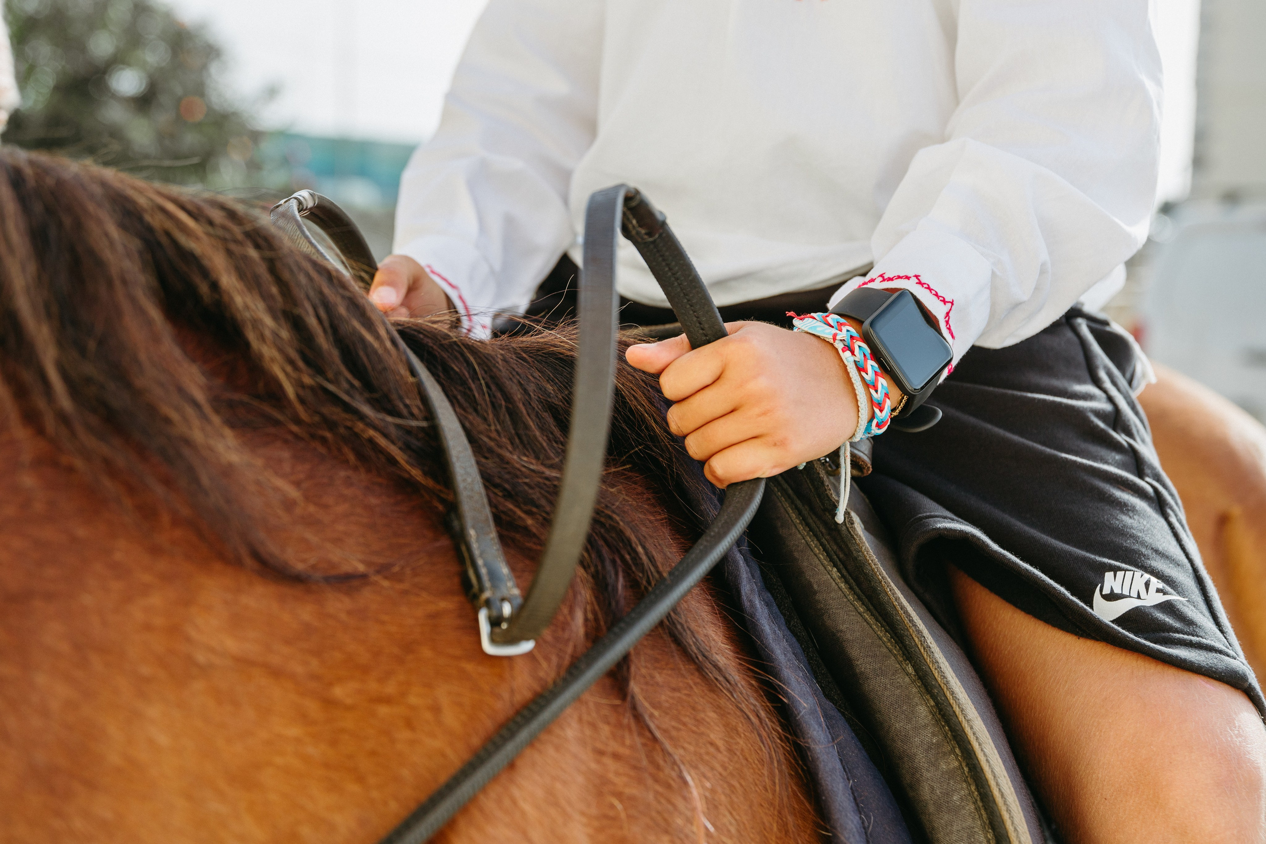 Marlene & Tiago com filhos. Passeios a Cavalo na Praia Peniche | Eco Salgados Agroturismo