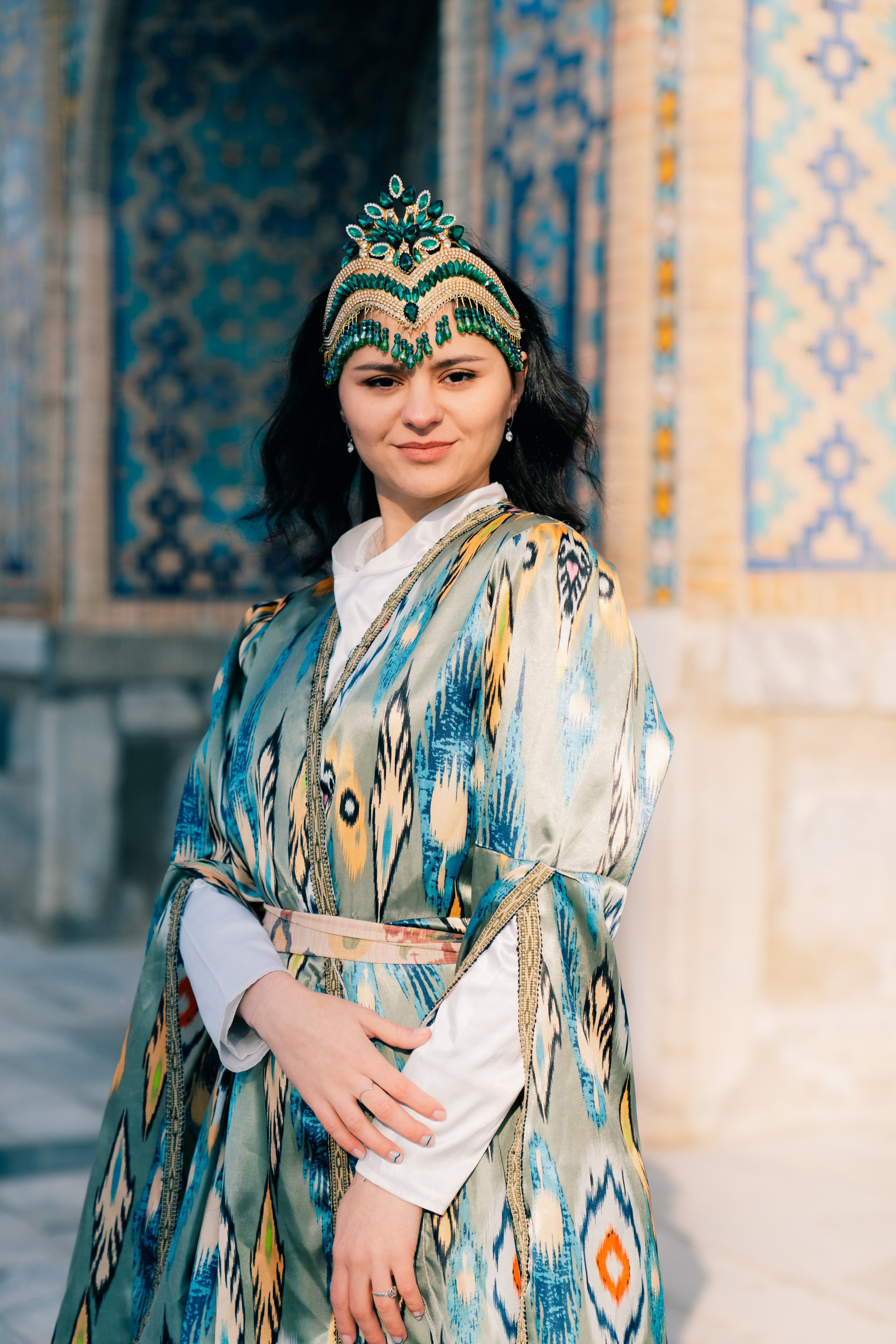 Утренняя фотосессия на площади Регистан: Магия рассвета в Самарканде. Фотограф в Узбекистане и Самарканде Джасур Марупов