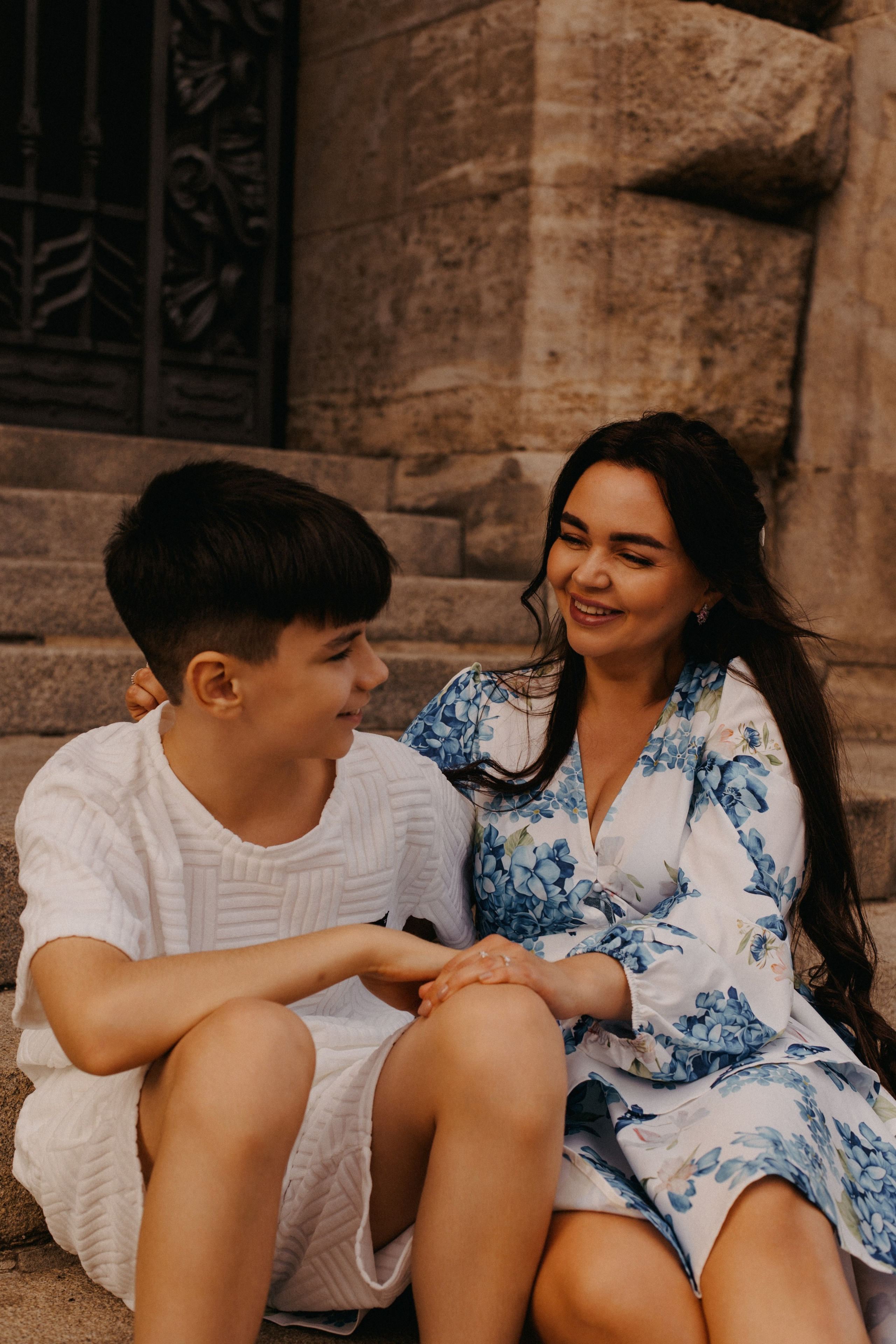 Mom&Sohn. Фотограф Лейпциг