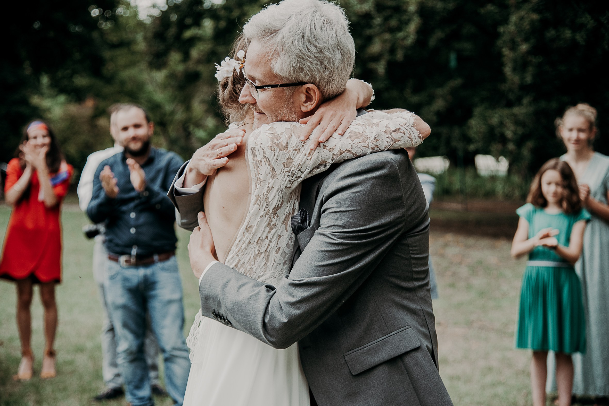 Florent et Emmanuelle. Marriage calvados france