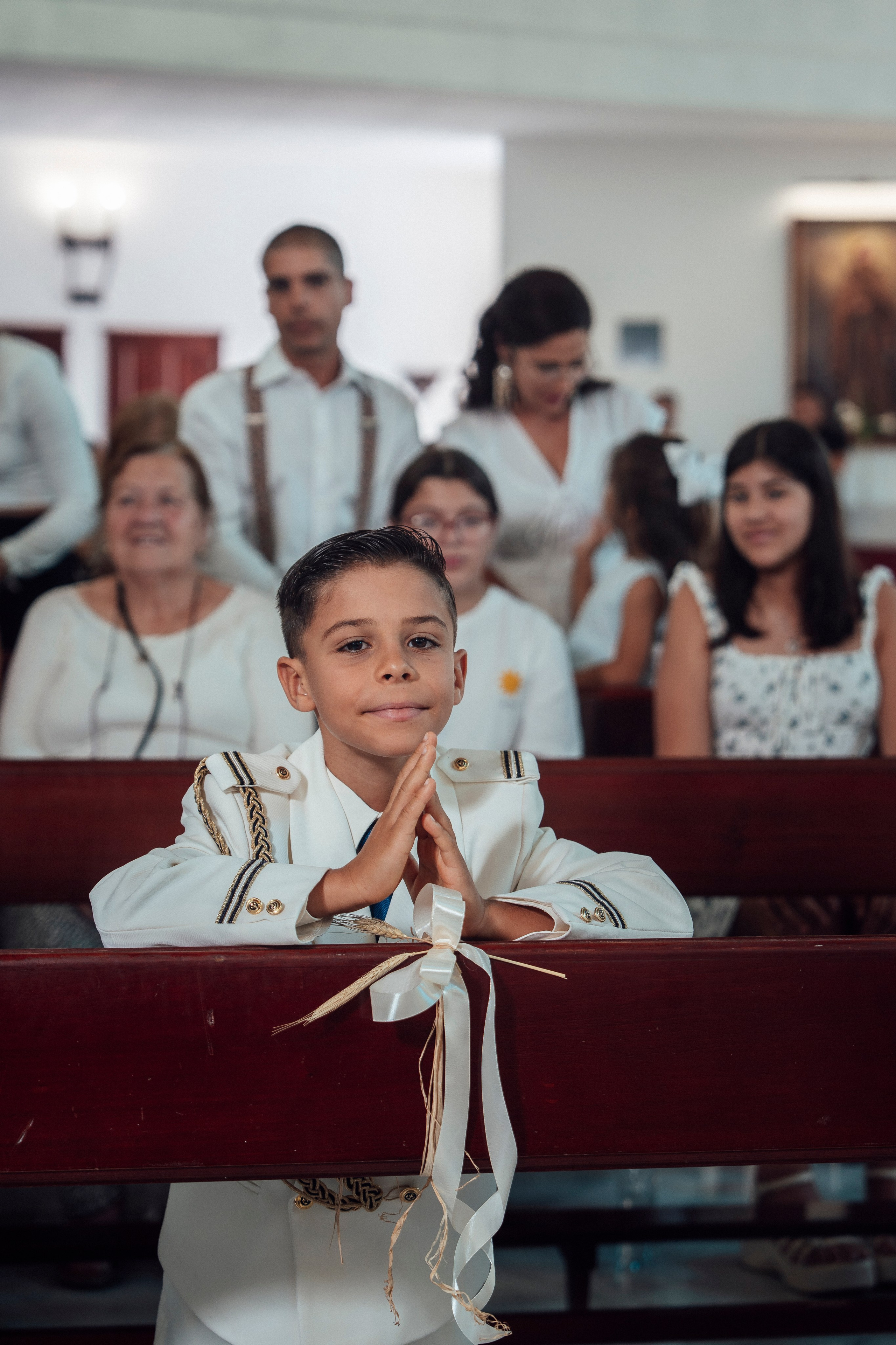 First communion. Professional photography in Tenerife Tania Bonnet