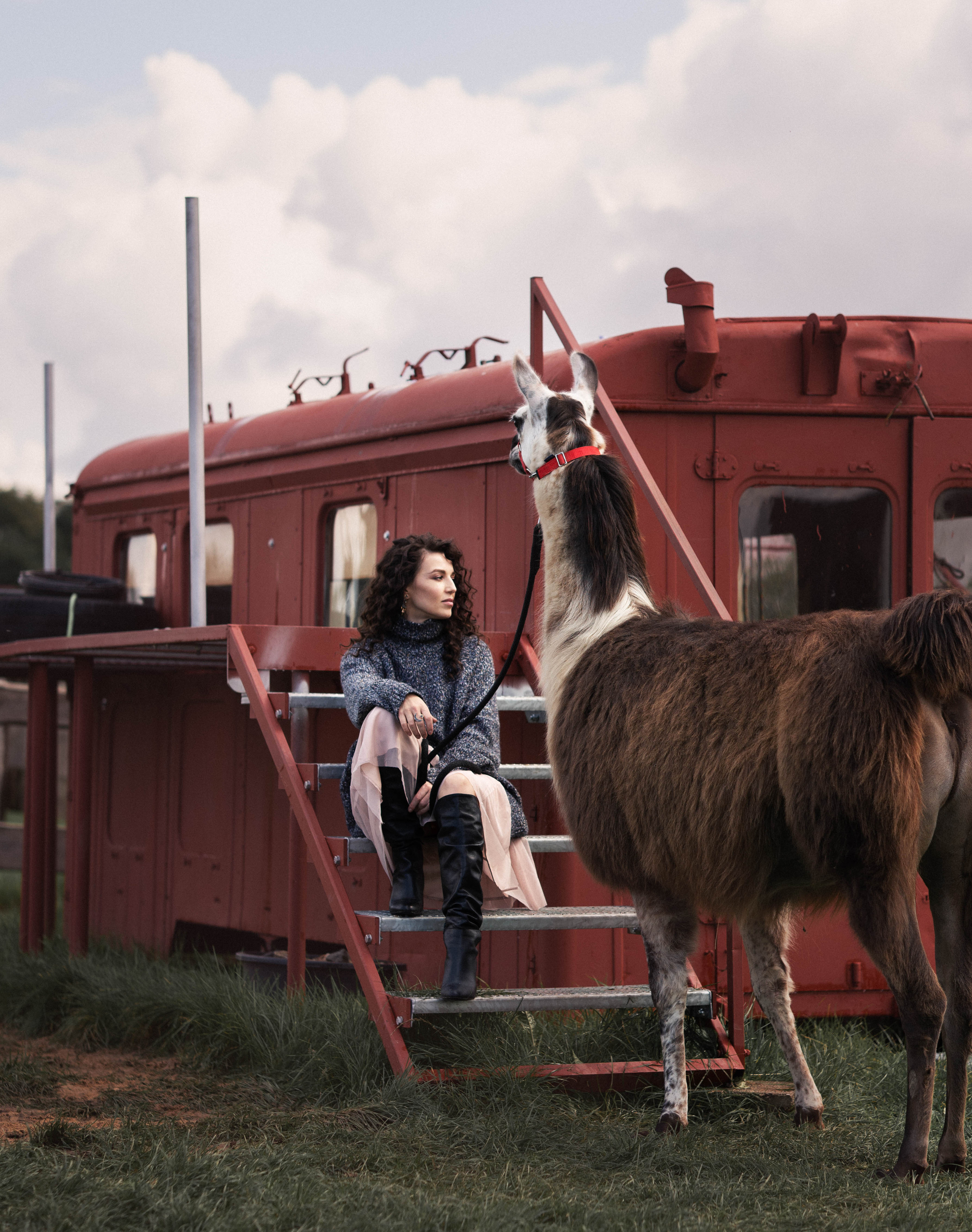 Съемки с животными. Фотограф в Праге Анастасия Широких