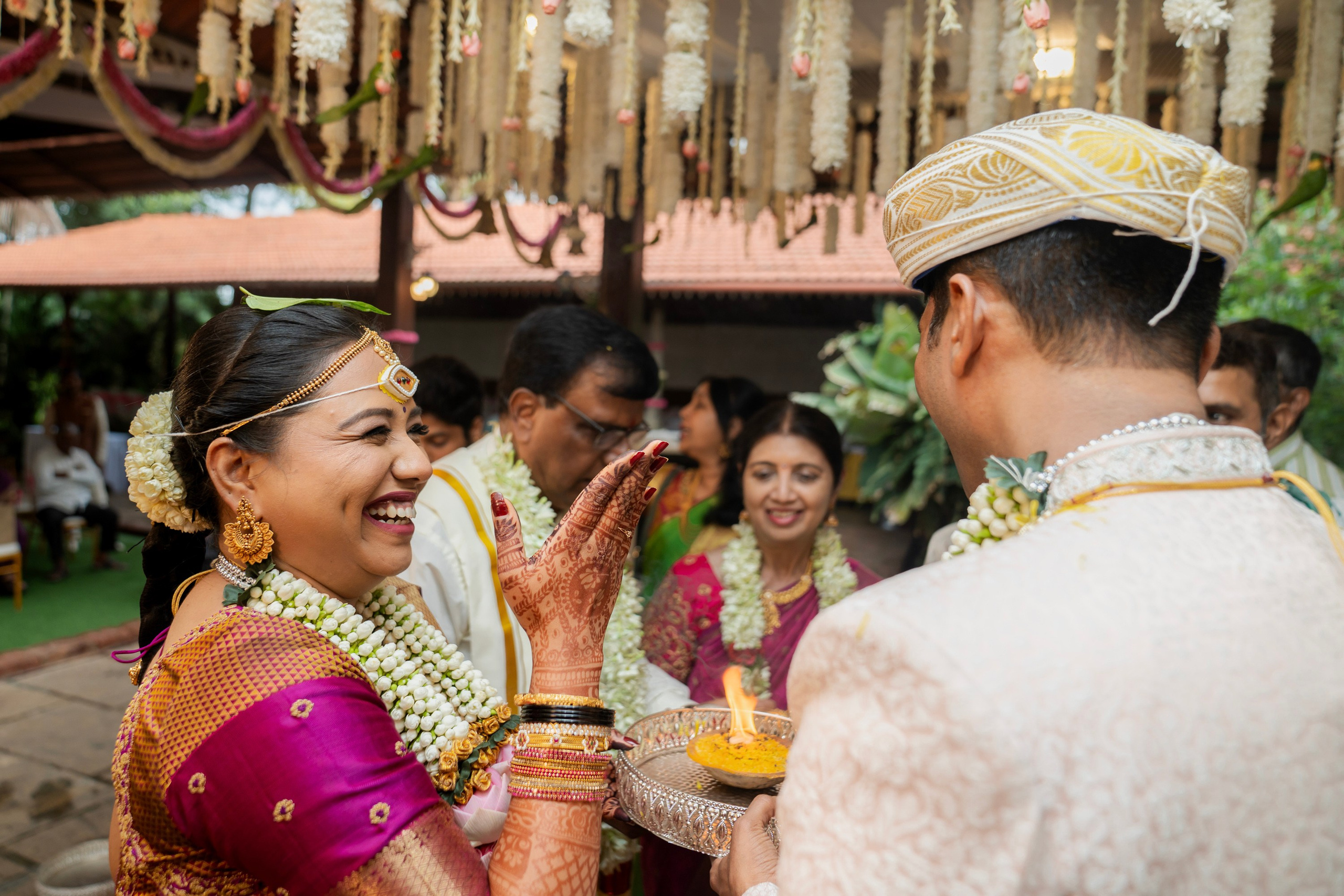 Anupaa & Reuben, Konkani Wedding at The Tharavadu Mane, Bangalore | Truly Yours