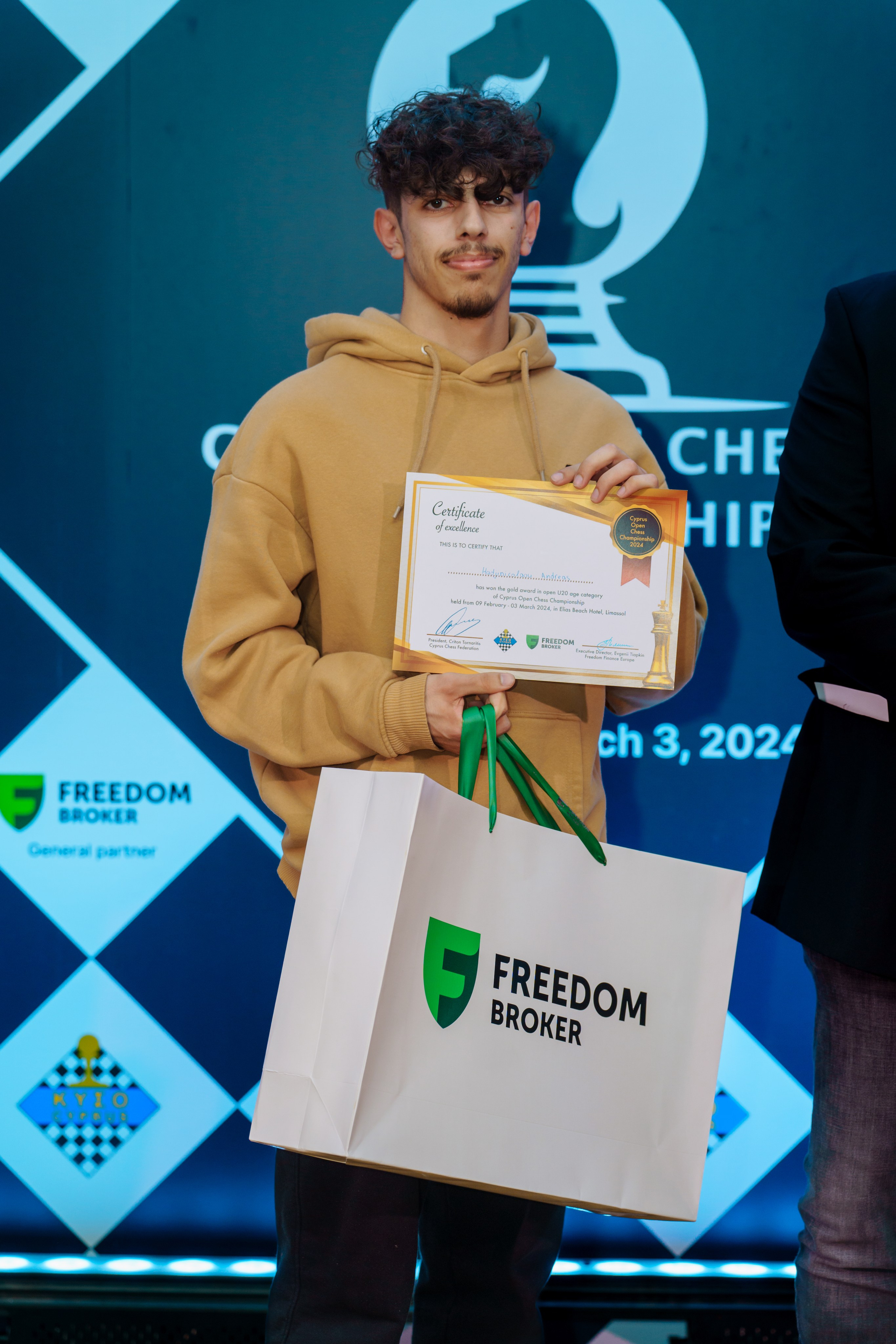 Chess. Photographer in Cyprus