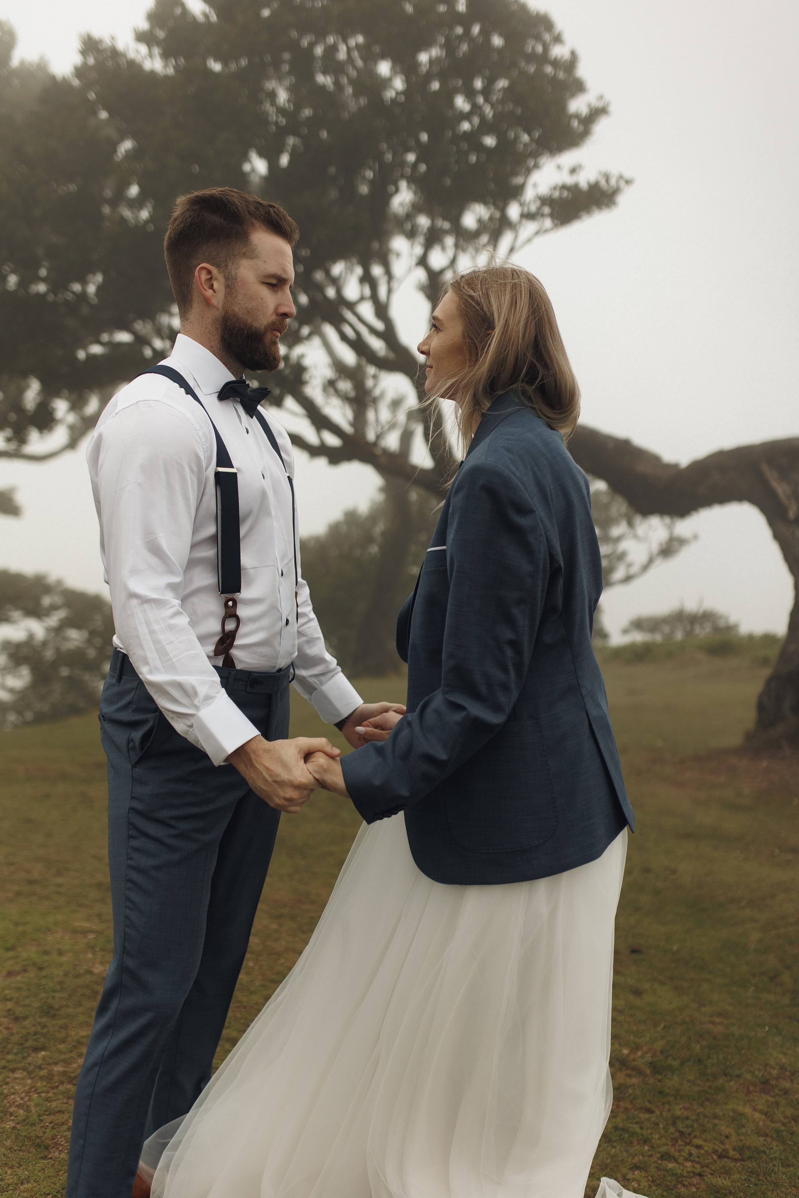 Elopement in Madeira | Mystical Forest of Fanal. Wedding photographer and videographer based in Timisoara, Romania