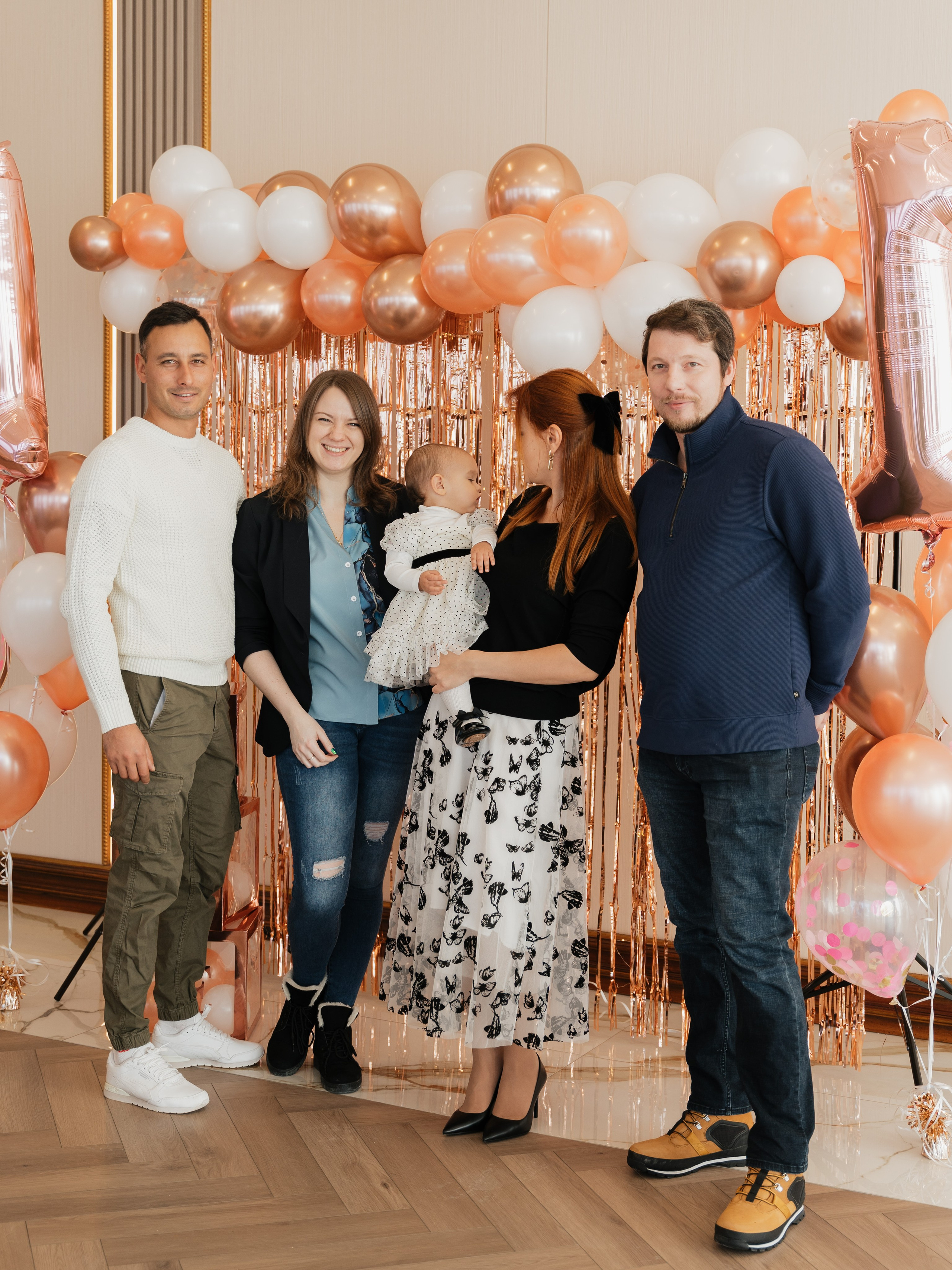 First birthday photoshoot Emily