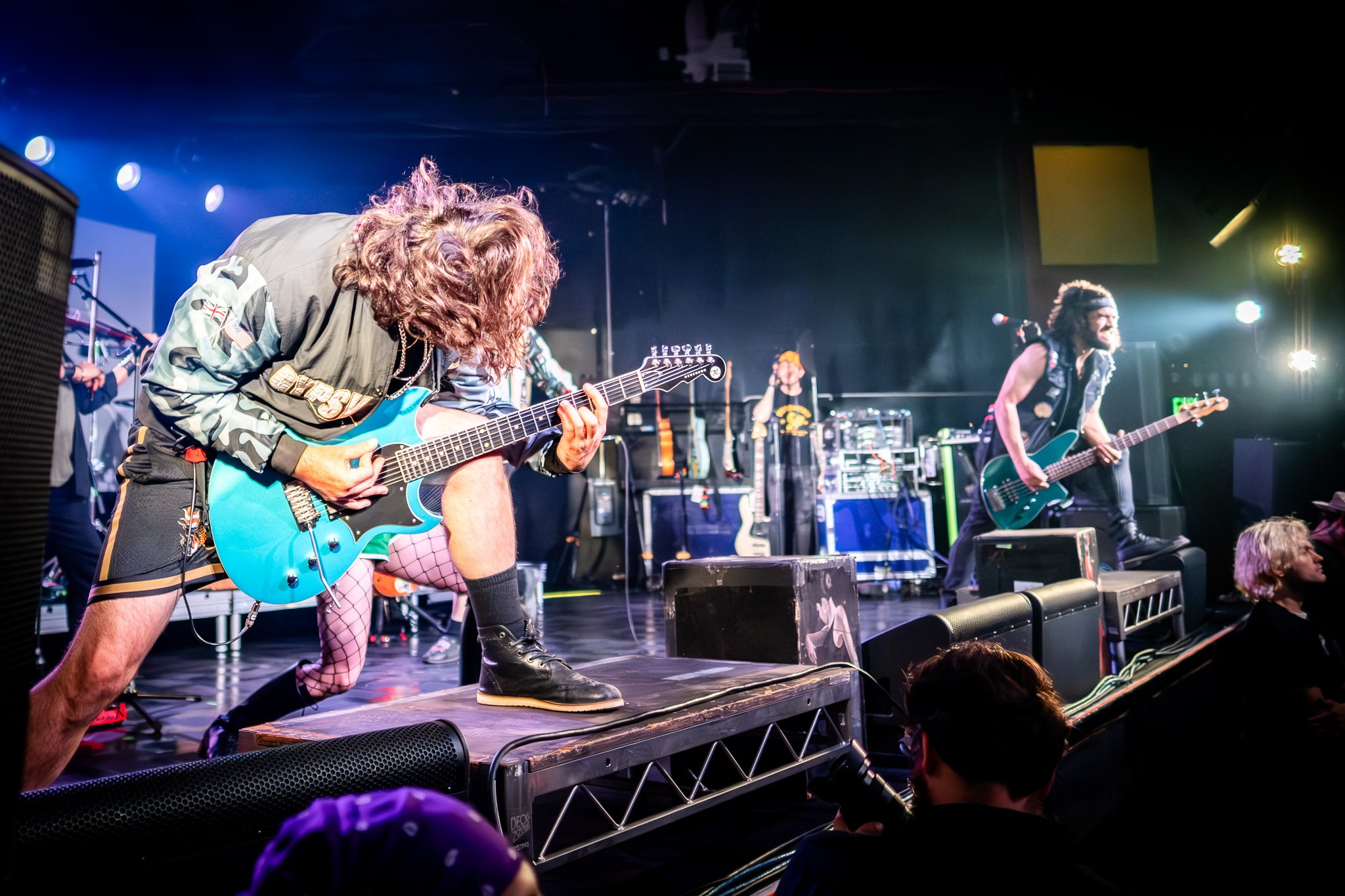 GOGOL BORDELLO / SACRAMENTO. Reportage concert portrait photography in the San Francisco Bay Area