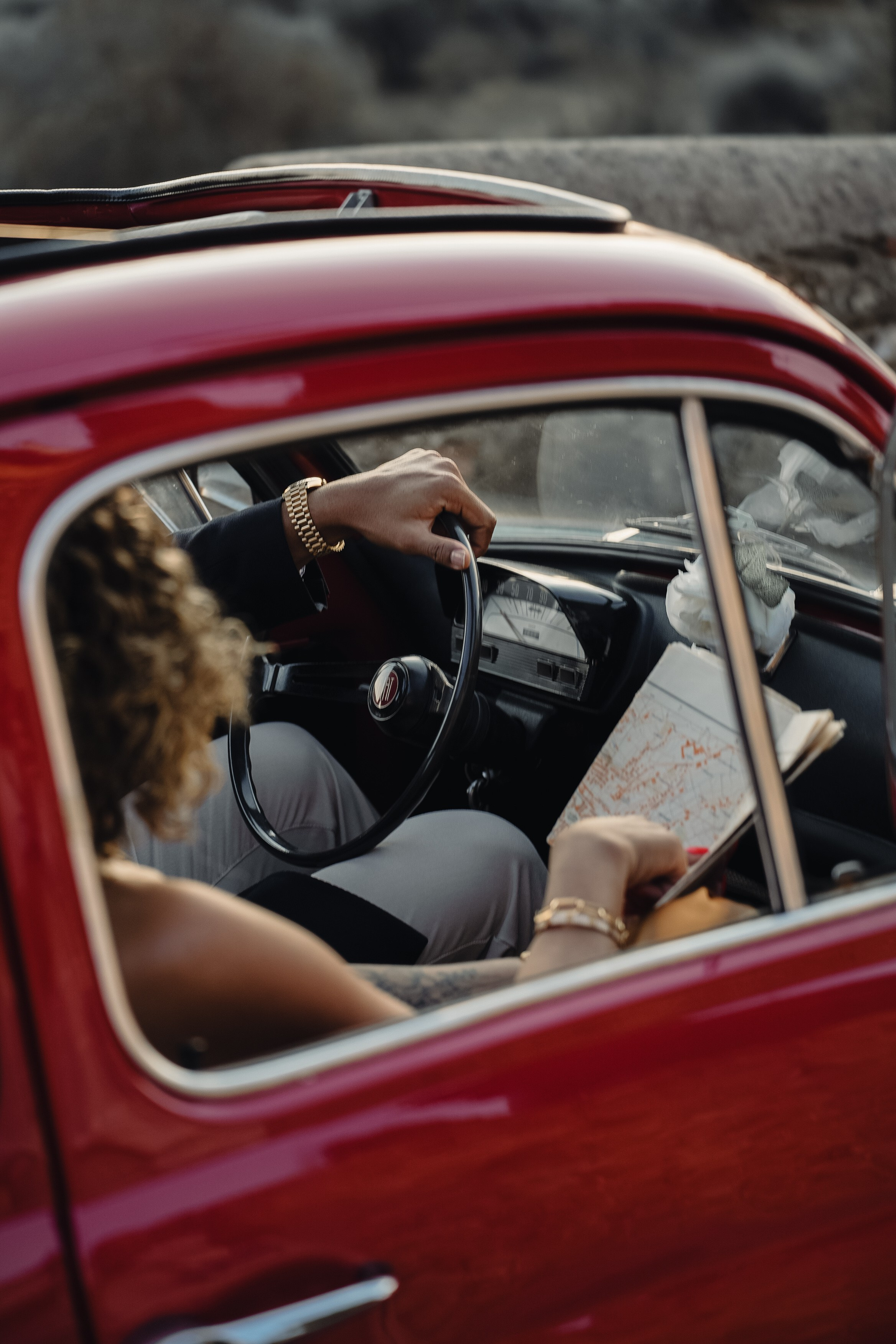 FIAT 500. Wedding Photographer in Italy