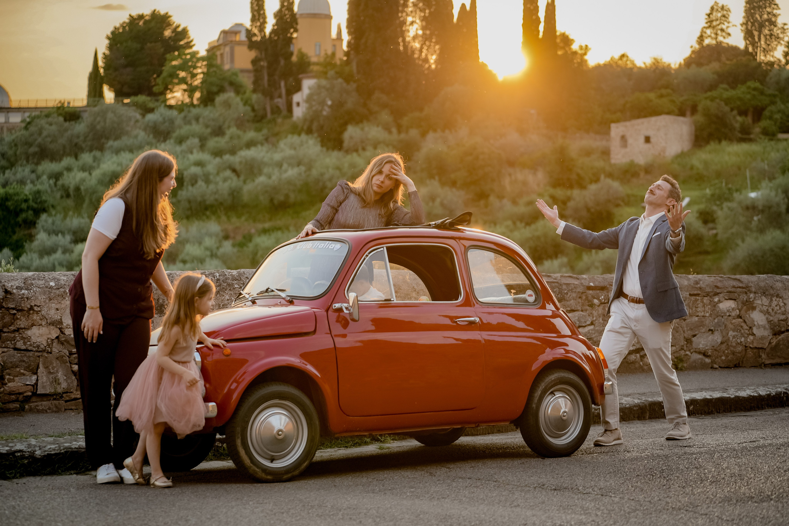 Jessica & Family. Wedding Photographer in Italy