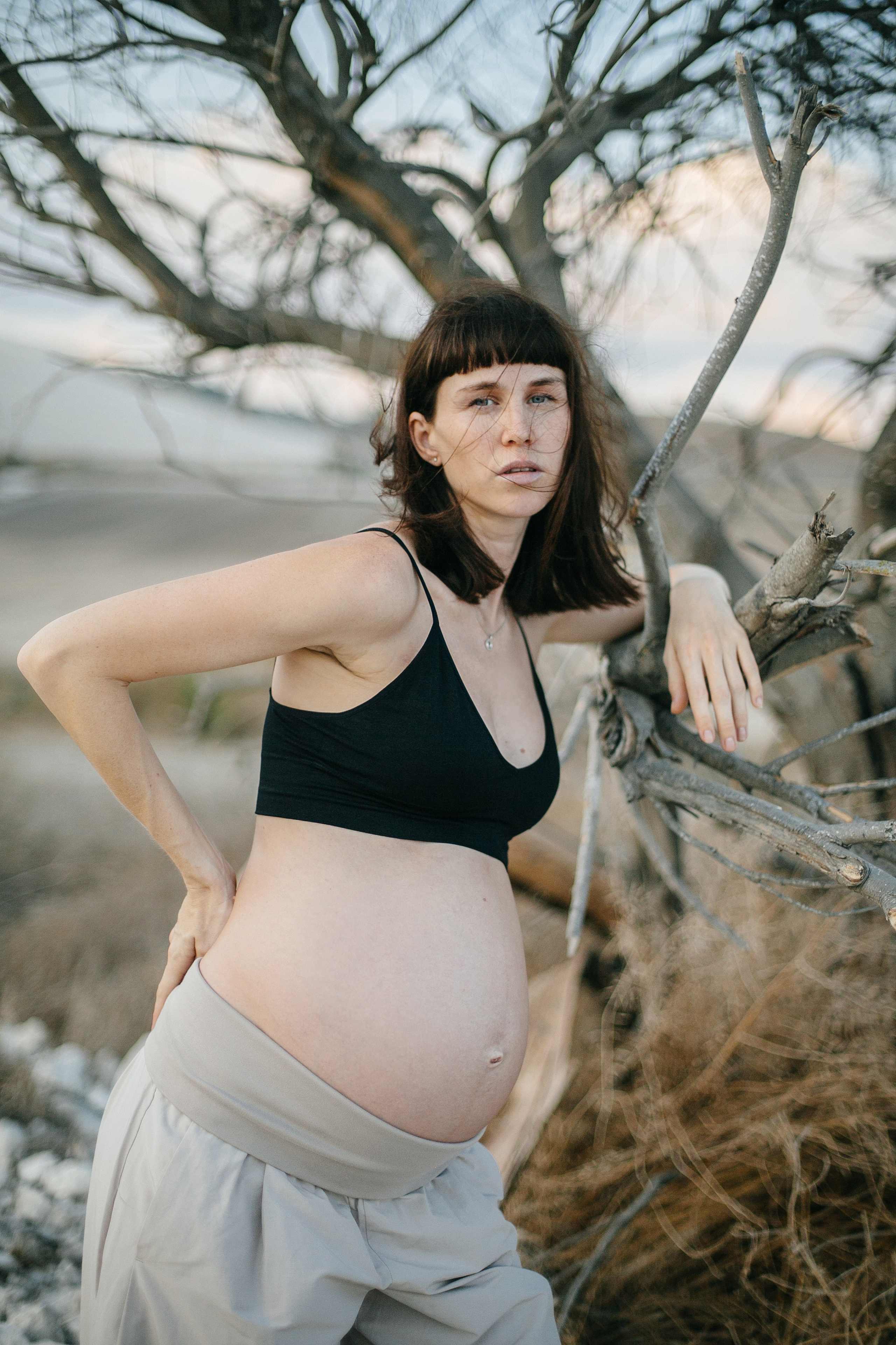 Kiryat Tivon field. Family photographer in Israel