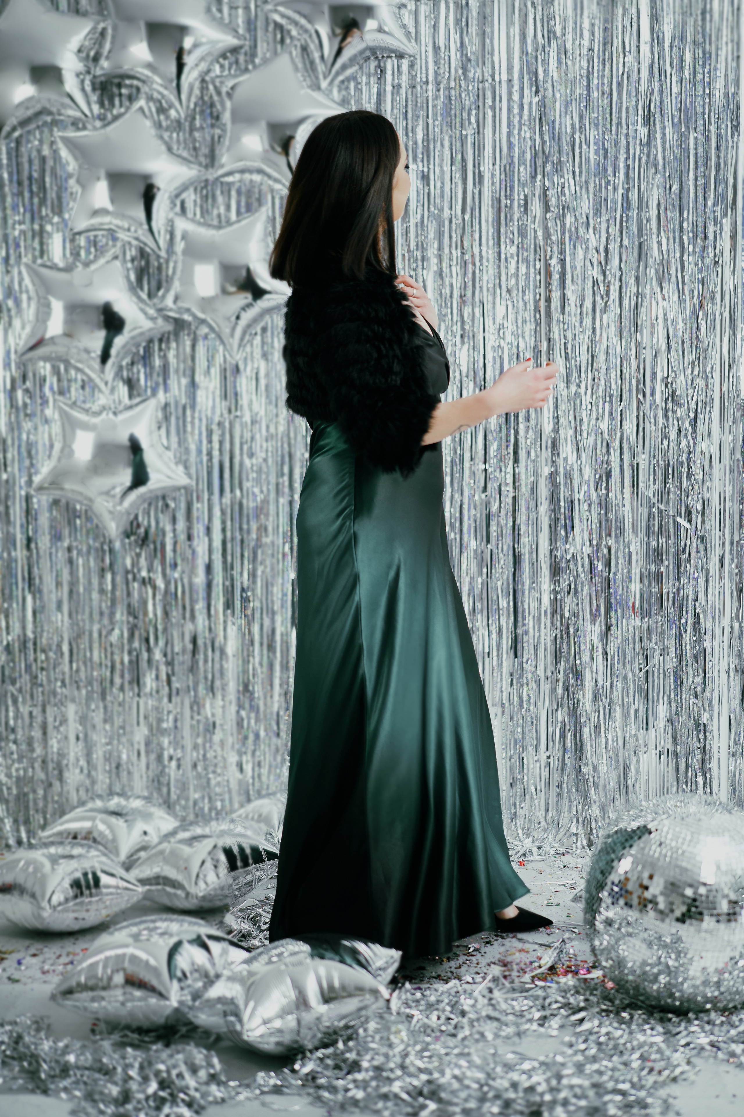 Аннет. Новый год 2025. Серебро. Фотограф в Барселоне Жанна Захарченко