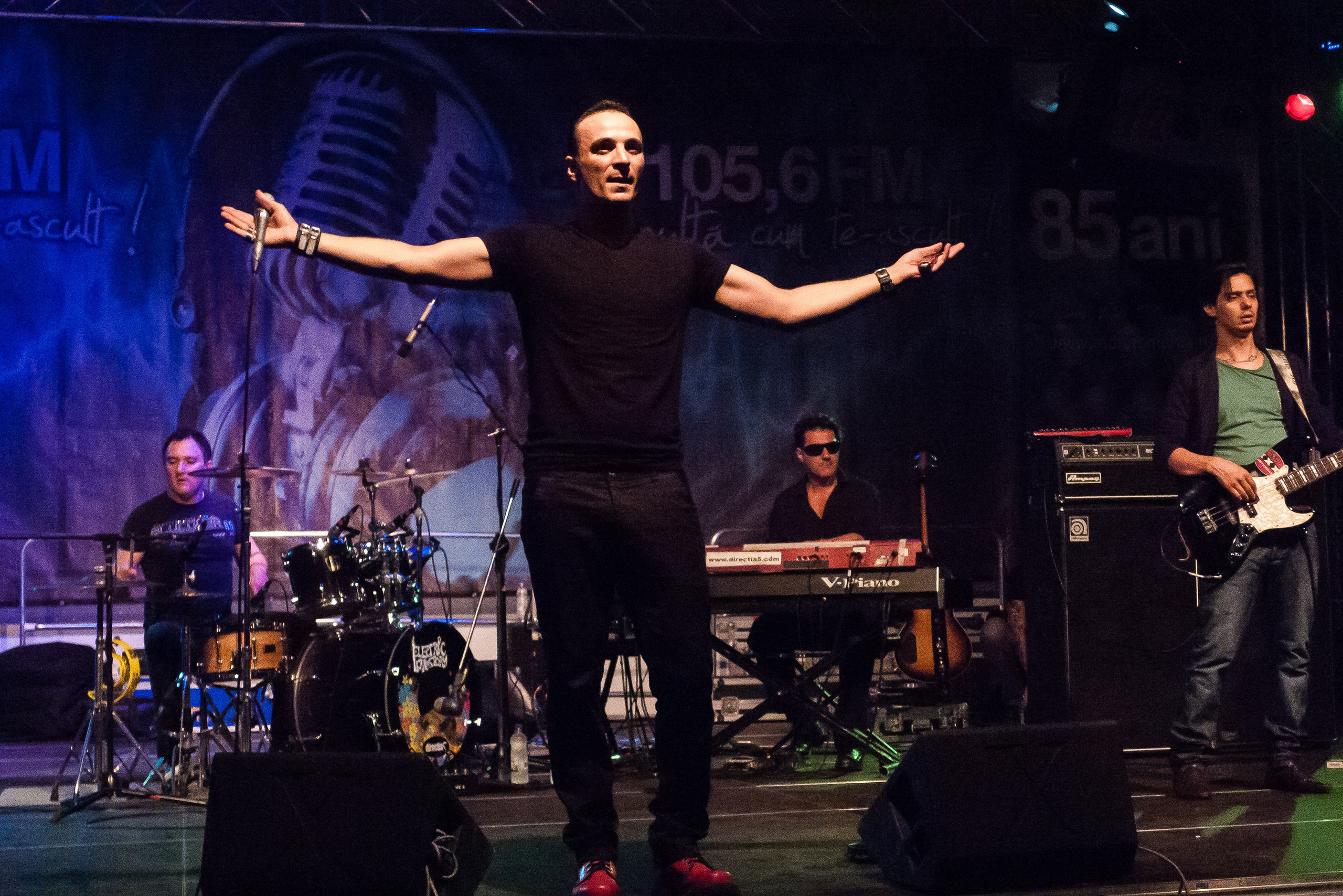 Direcția 5 în concert la Reșița, 2013. Pagina principală