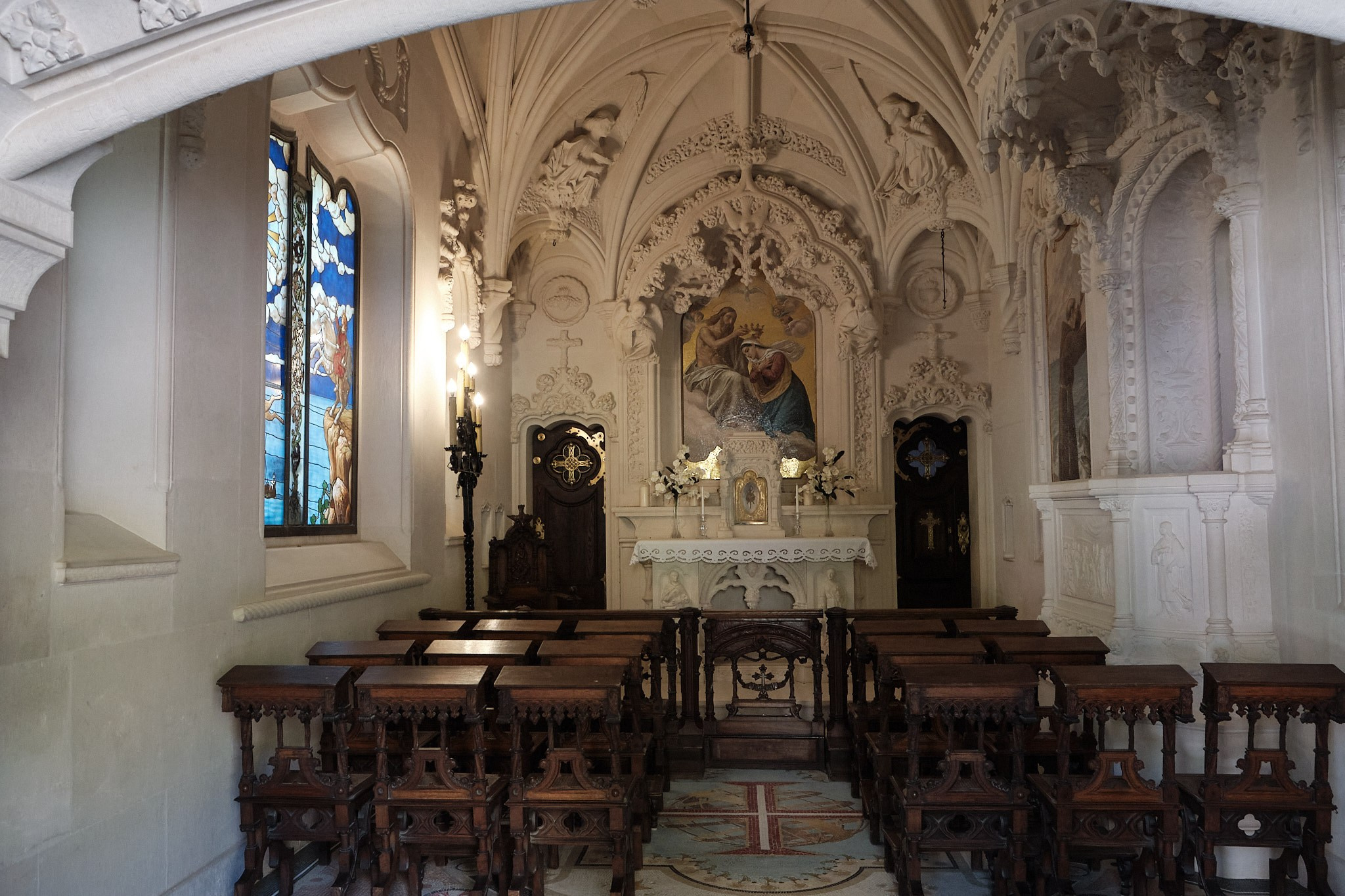 Quinta da Regaleira, Sintra, Portugalia. Pagina principală
