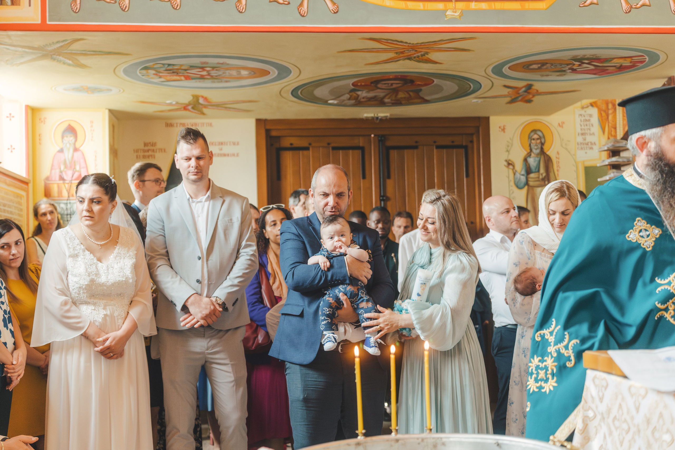Théo Andrei`s Christening
