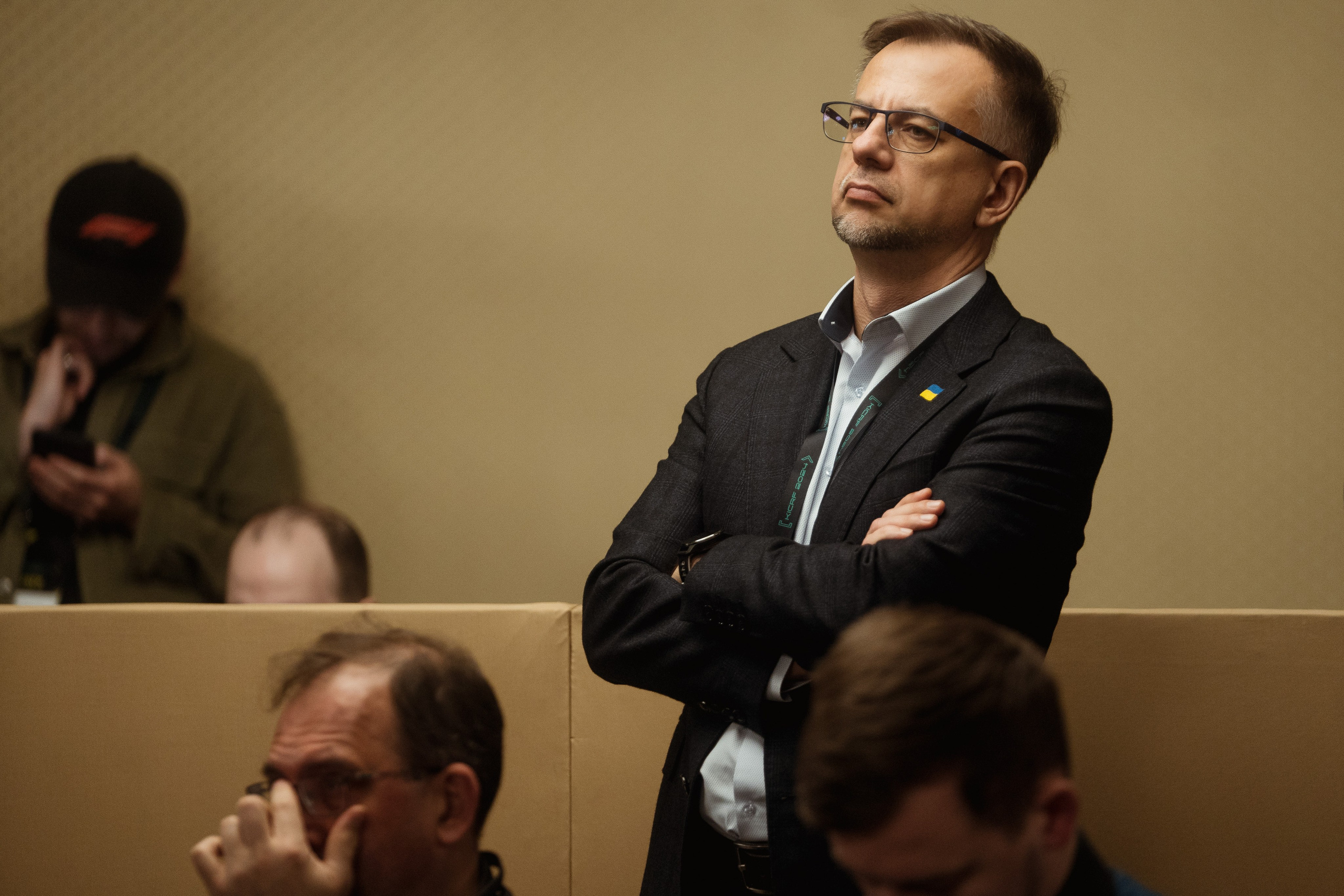 Cyber Resilience Forum. Kostiantyn Holinchenko. Reportage and portrait photographer