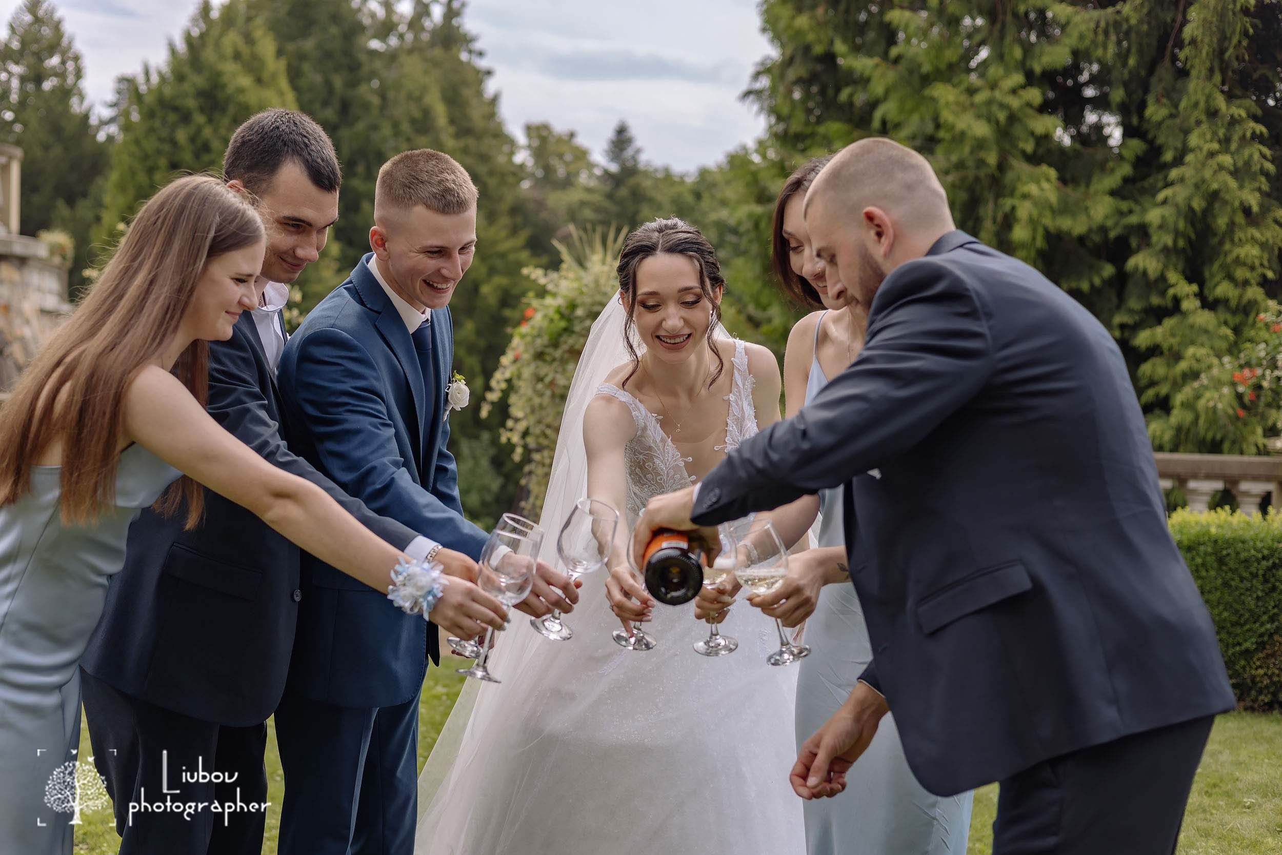 Фото. Василий и Анна. Свадебное фото и видео в городе Плзень. Александр Ерёменко и Любовь Роман