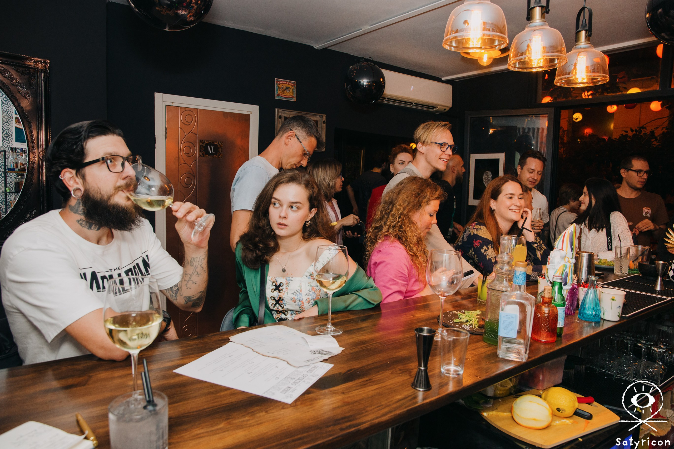 Открытие Гастробара Satiricon Haifa. Портретный и репортажный фотограф в Израиле Рома Бирман