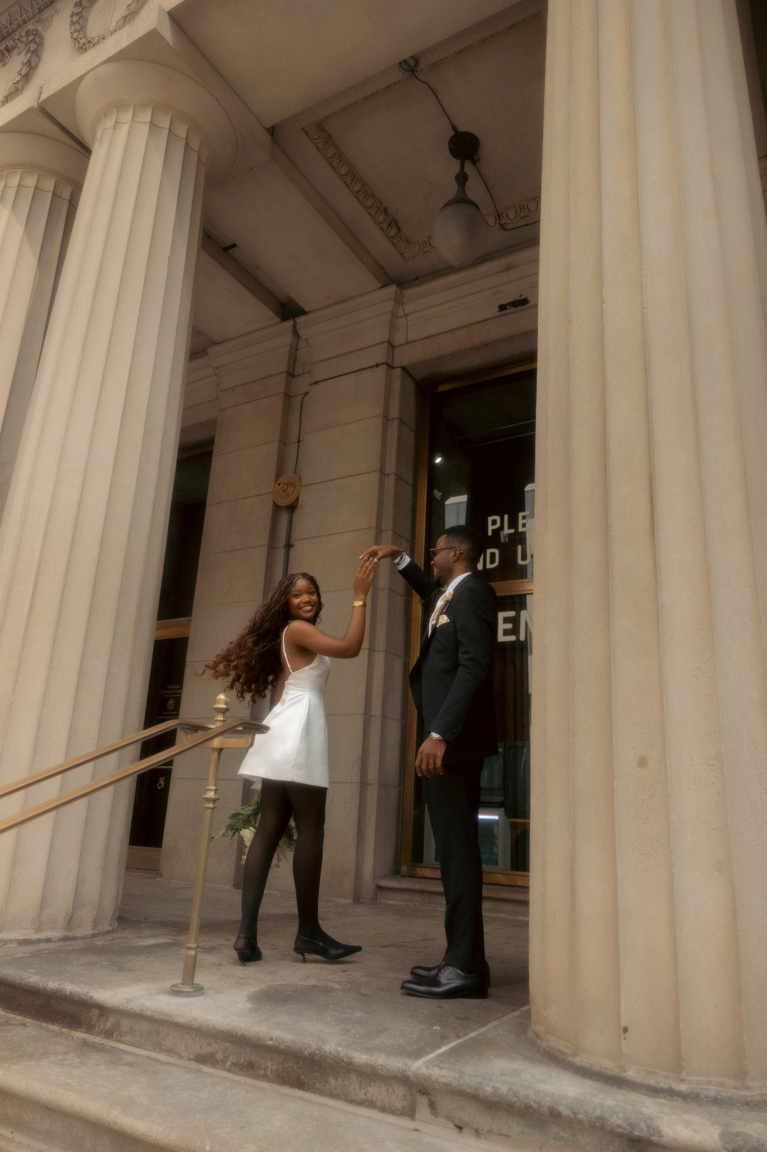 Chicago Courthouse Wedding Photography | Intimate & Timeless Moments