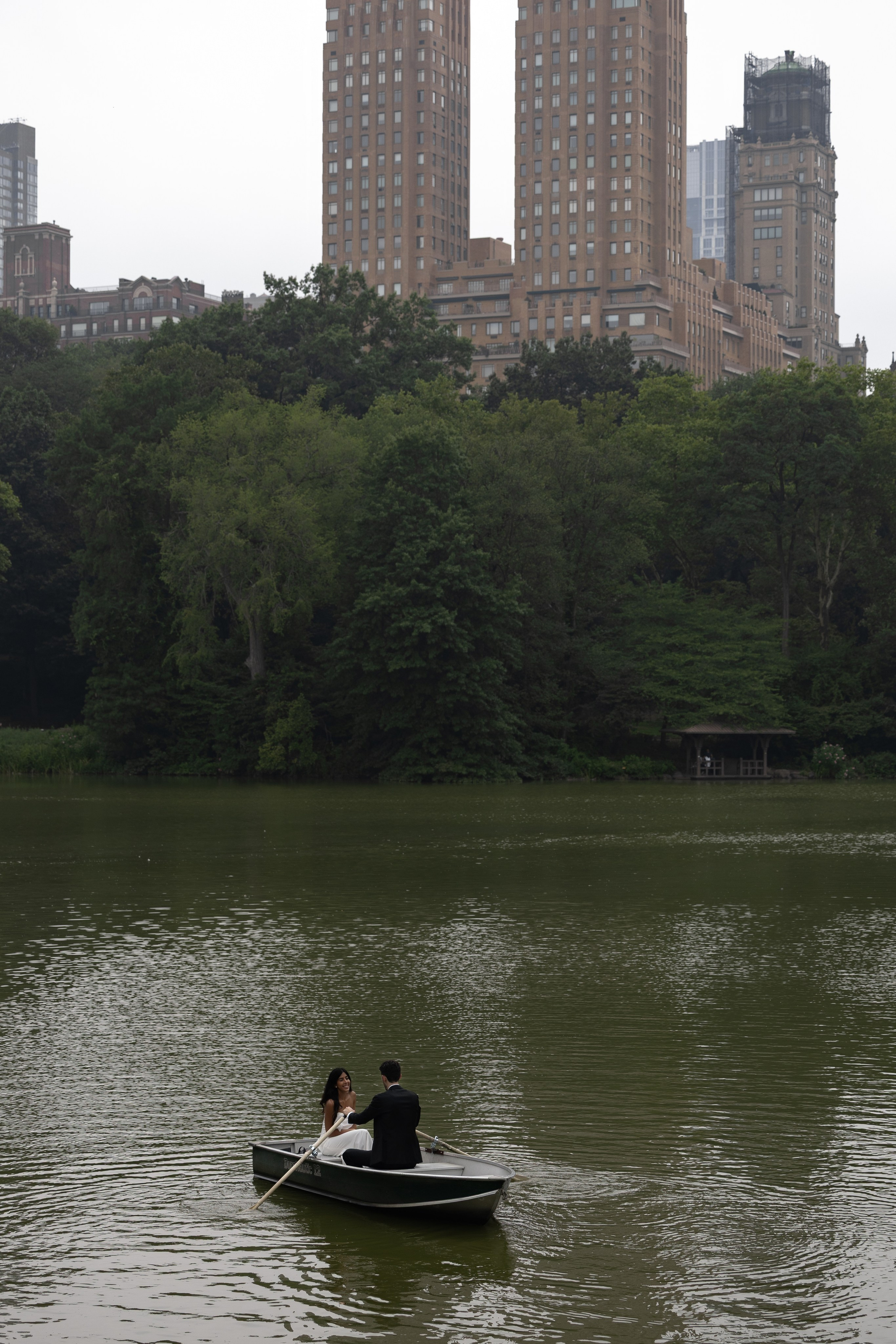 Engagement in Central Park. Photographer Anastasia Nagibina