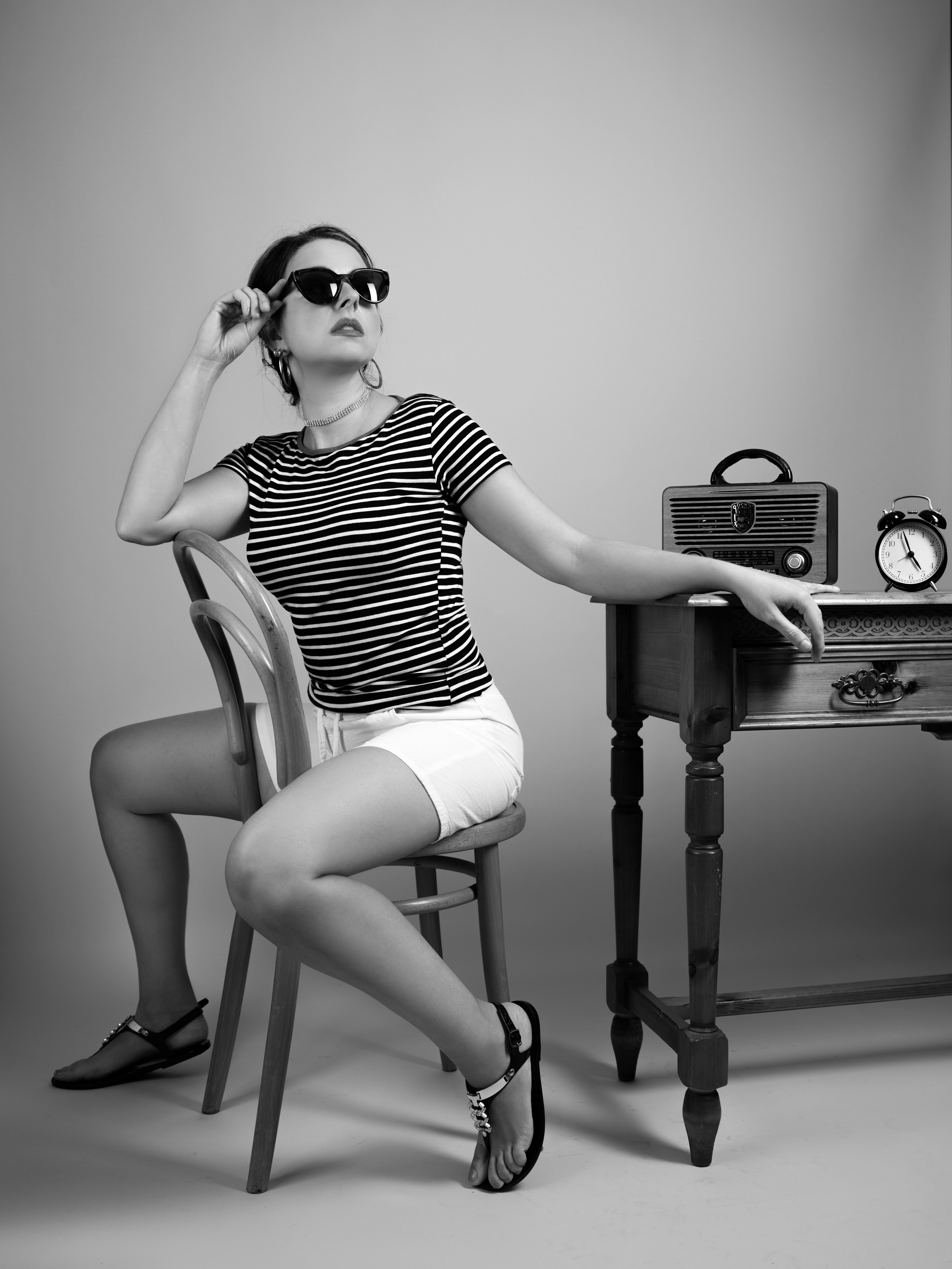 Retro. Fashion and portrait photographer in London Roman Pilipenko