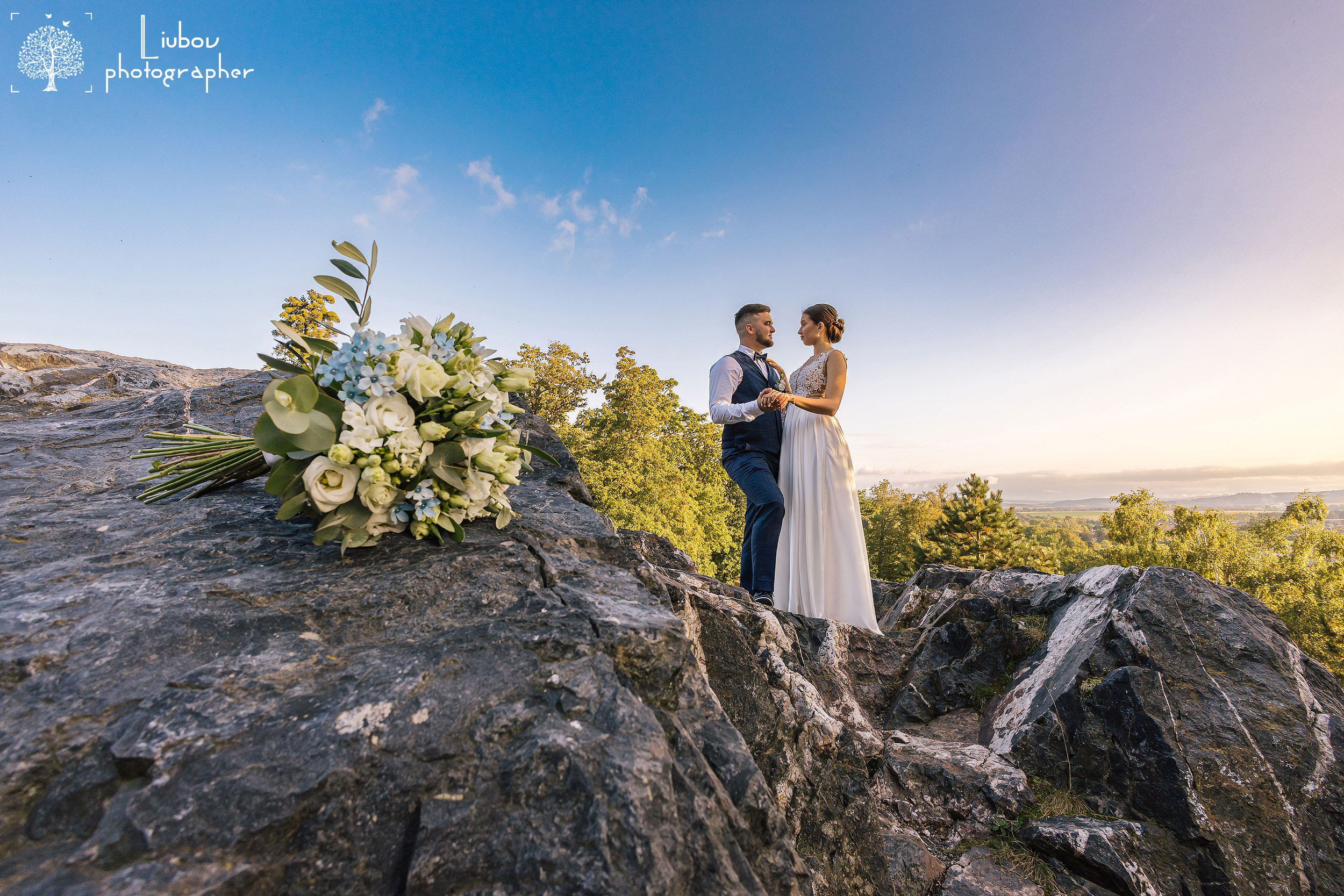 Свадебные фотографии. Свадебное фото и видео в городе Плзень. Александр Ерёменко и Любовь Роман