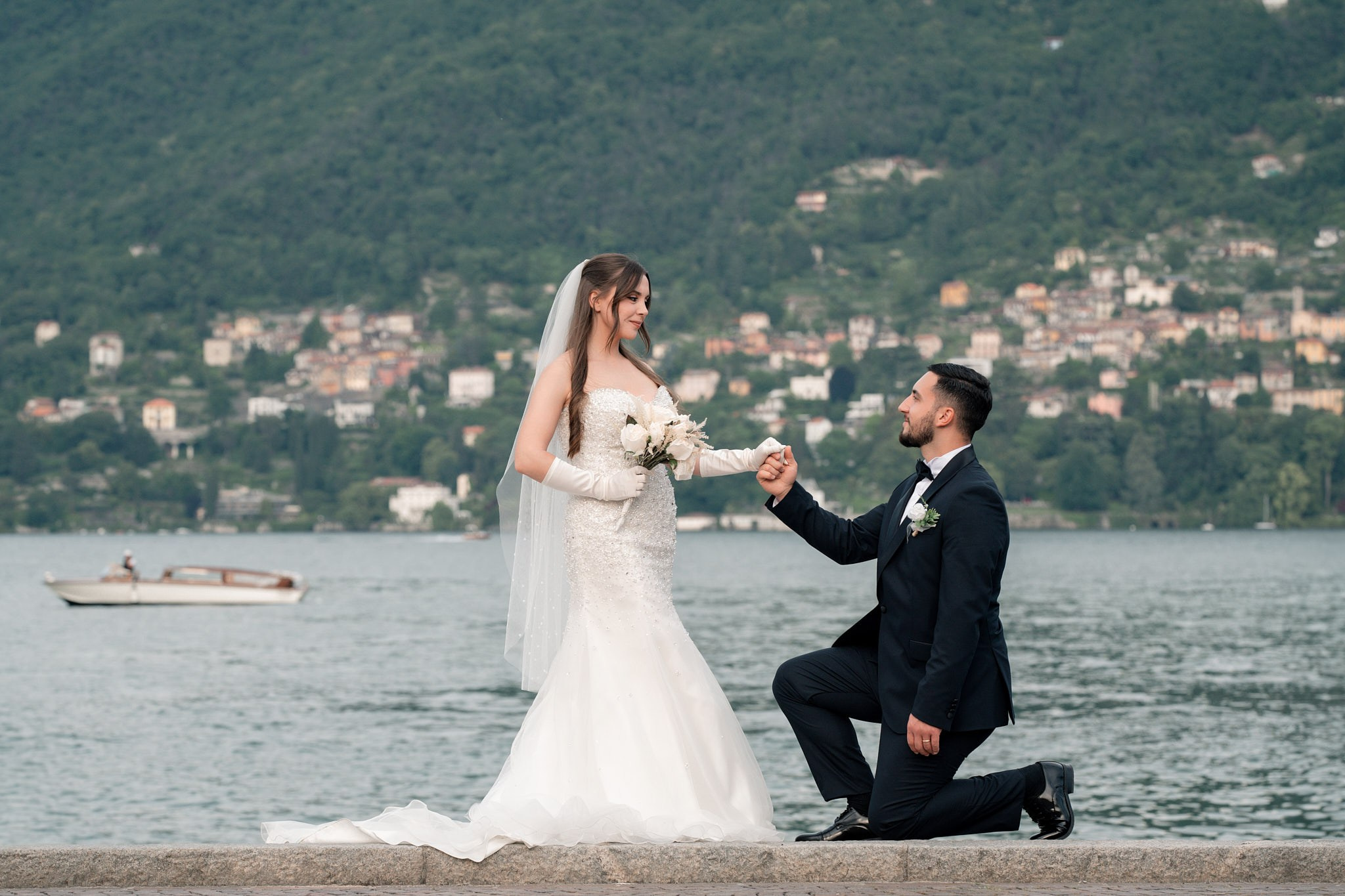 Seida & Adenis. Fotografo matrimonio Lago di Como Ferrari Media Production