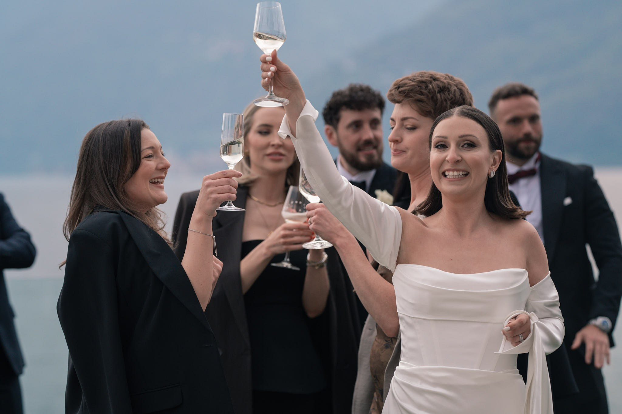 Roxie & Richard Wedding. Fotografo matrimonio Lago di Como Ferrari Media Production