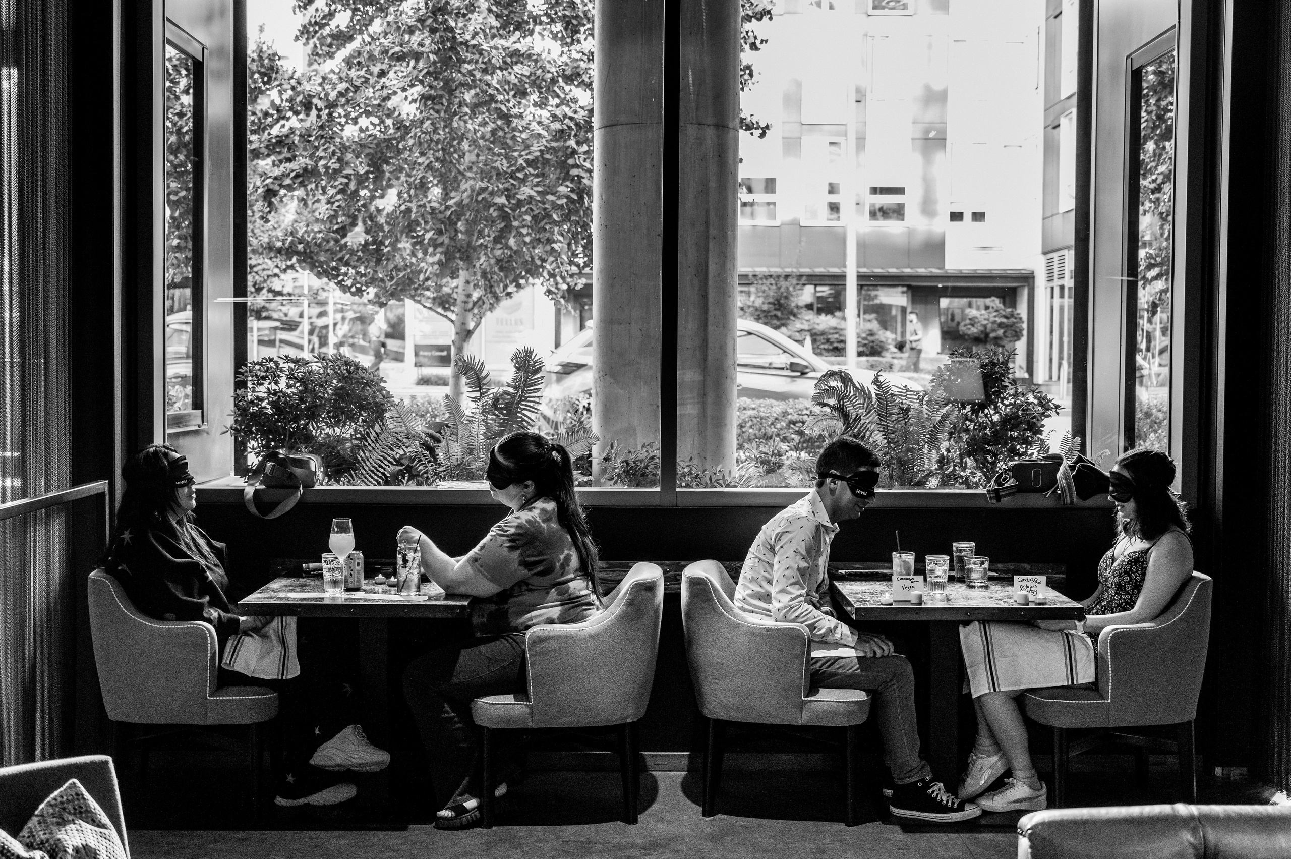 Dining in the Dark. Collective x Fever Seattle