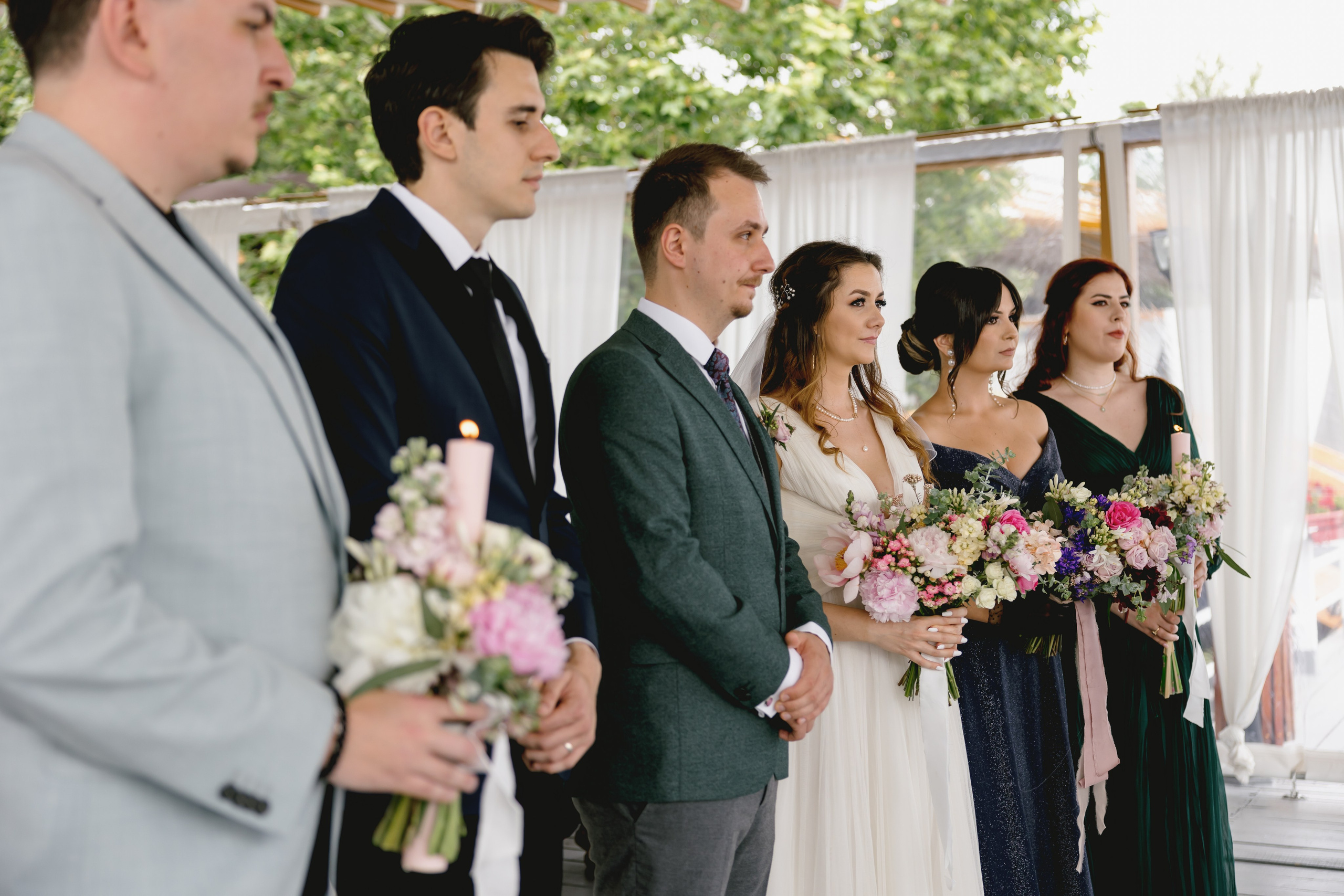 Nuntă de poveste la Cernica: Malina și Alex își spun „DA” înconjurați. MDimaFotoStudio. Fotograf de nuntă, evenimente private și de familie