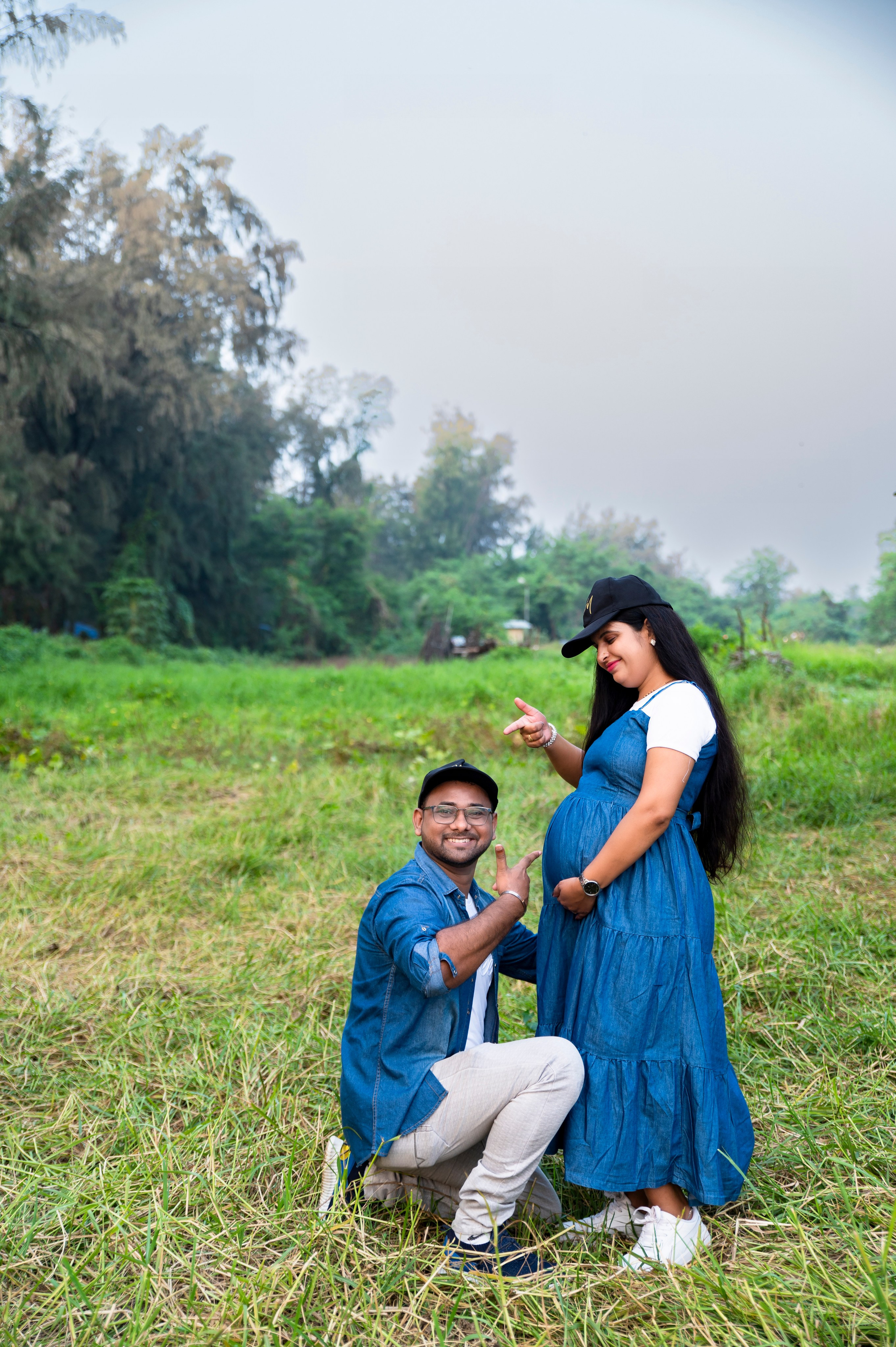 Maternity shoot. “Ajay Digital Photo Studio — Capturing Timeless Wedding Moments”