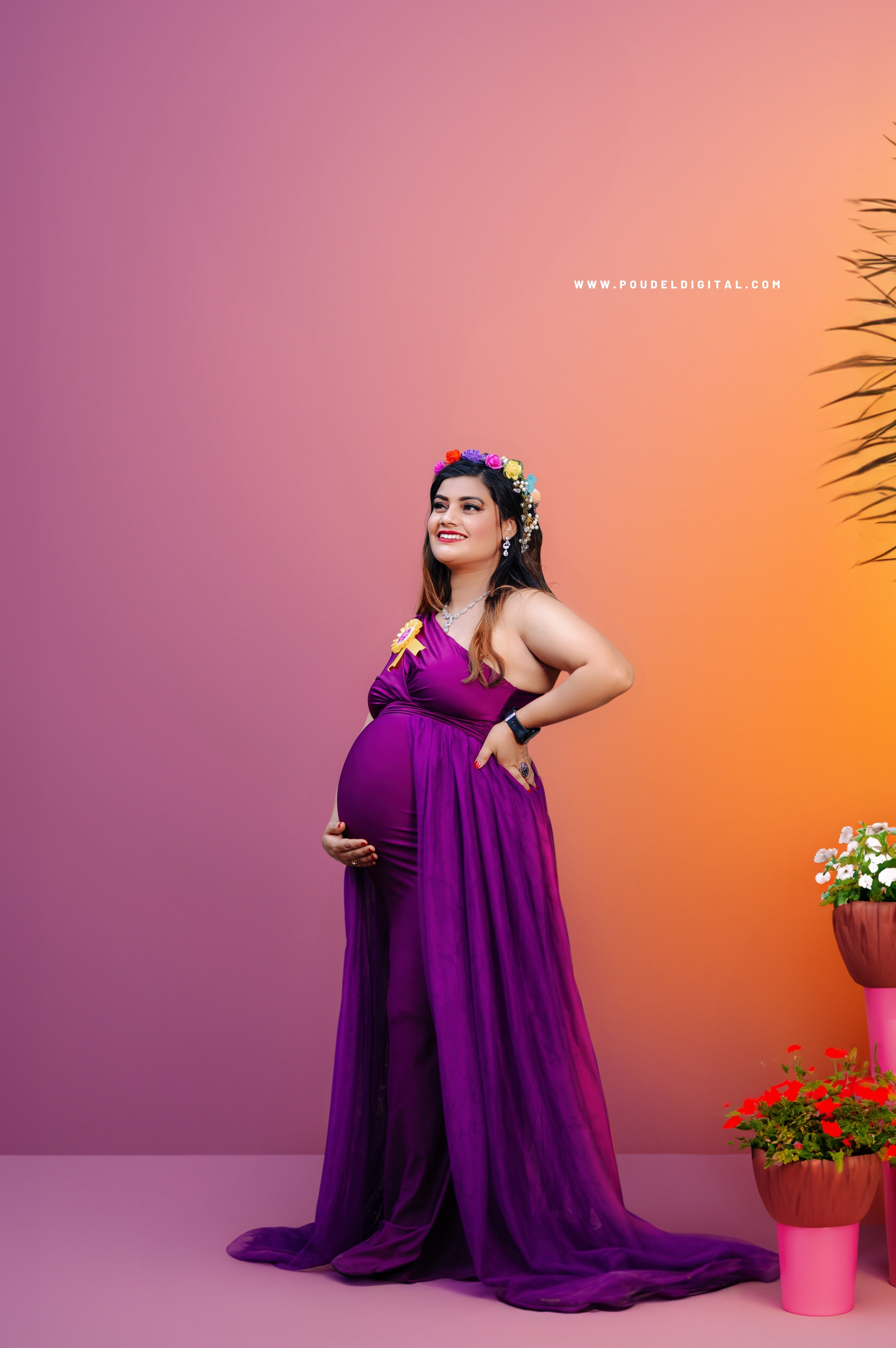 Maternity Photoshoot | Poudel Digital Photography Nepal
